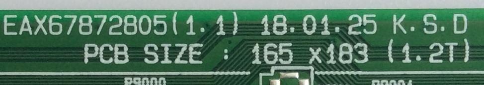 MAIN / LG / EBT65533205 /  EAX67872805(1.1) / PANEL  NC750DQE-AAGR1 / MODELO 75UK6190PUB.BUSWLOR - Imagen 3