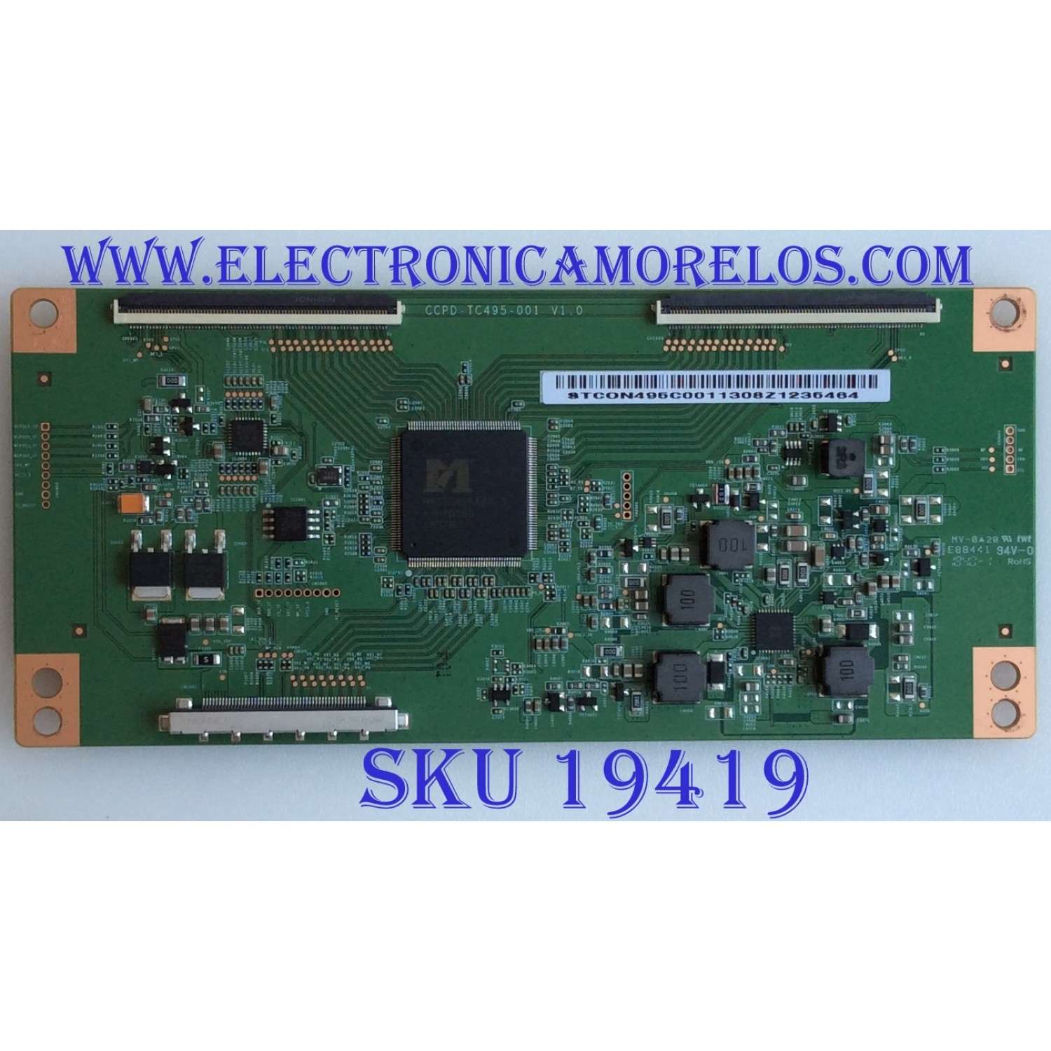 T-CON / ELEMENT / STCON495C-001 / STCON495C0011308Z1235464 / CEC-CCPD-50-UHD-COF-MINI / CCPD-TC495-001 V1.0 / PANEL C500U18-E55-P / MODELOS ELST5016S J8C9M / E4SFT5017 J8C9M / RTRU5027-US / ONC50UB18C05 / 50C61 / SC-50UK700N / E4SC5018RKU / WR50UX4019