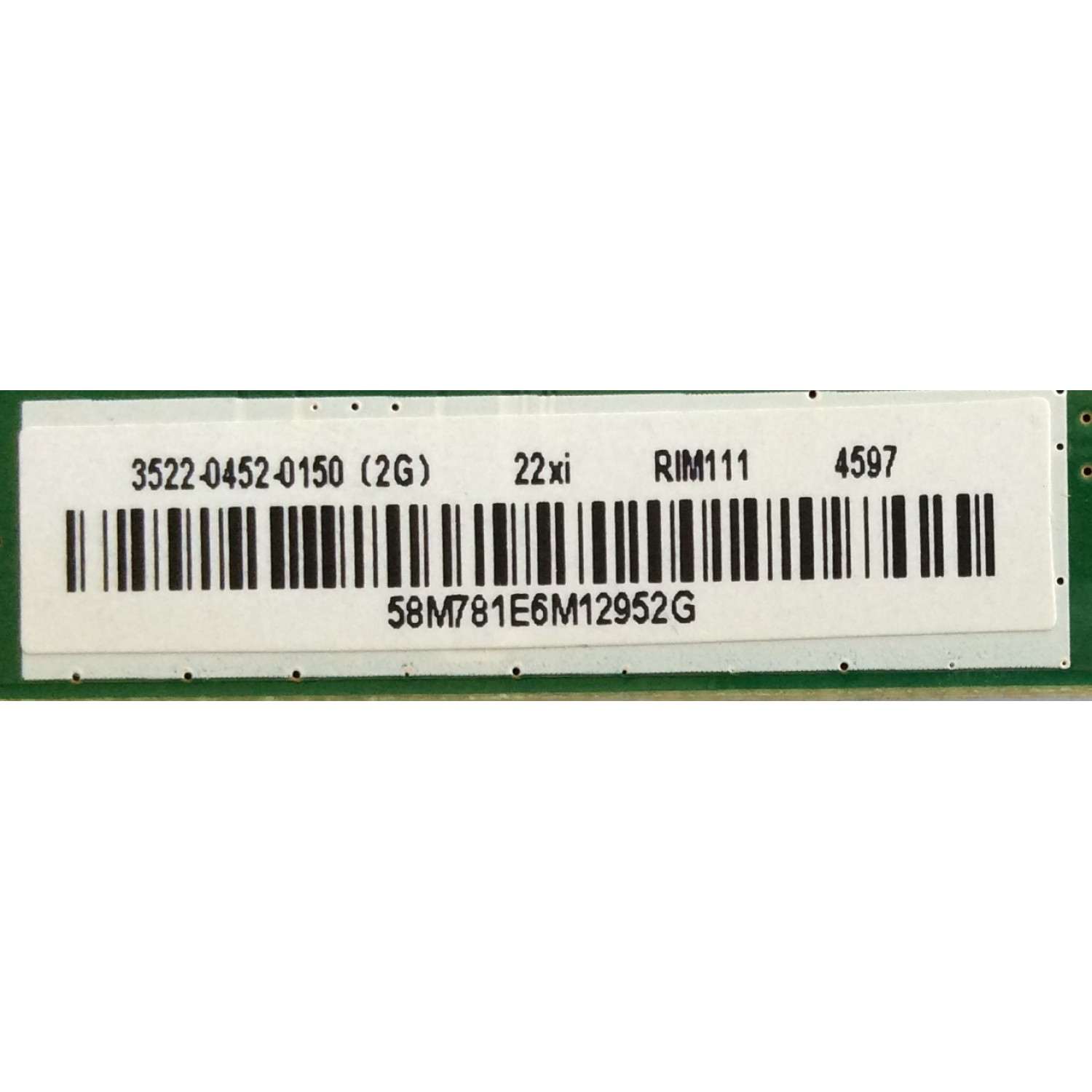 MAIN / HP PAVILION / 3522-0452-0150 / 0171-2281-4572 / 58M781E6M12952G / MODELO RB5LM215WF3 - Imagen 2