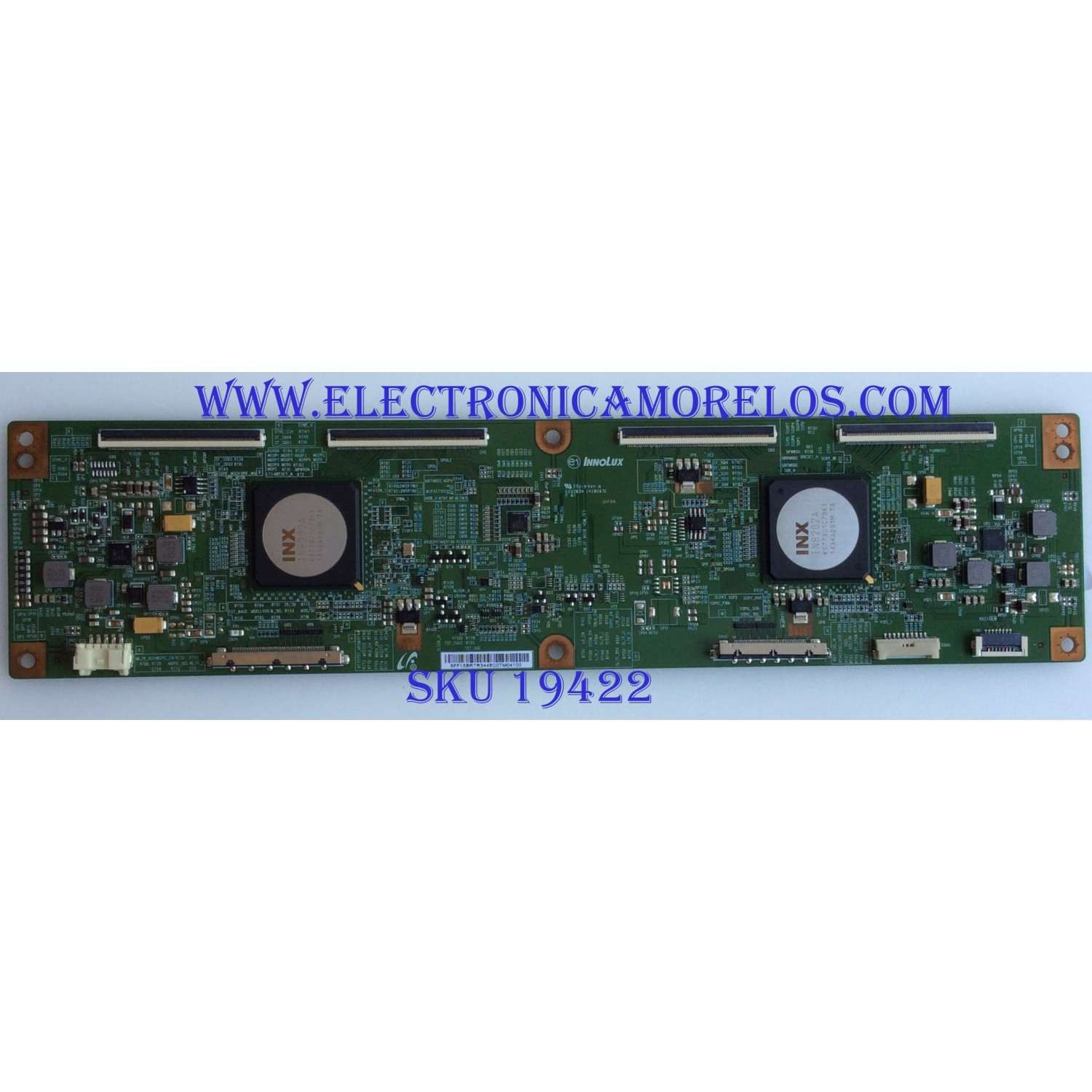 T-CON PARA TV VIZIO NUMERO DE PARTE 5FF15BRTR / 14102612 / 5FF15BRTR3448C07M04100 / ML/R_RSVMSPIC_EN RT32 / PANEL TPT500DK1-QS1 REV:SC1A / MODELO P502UI-B1 