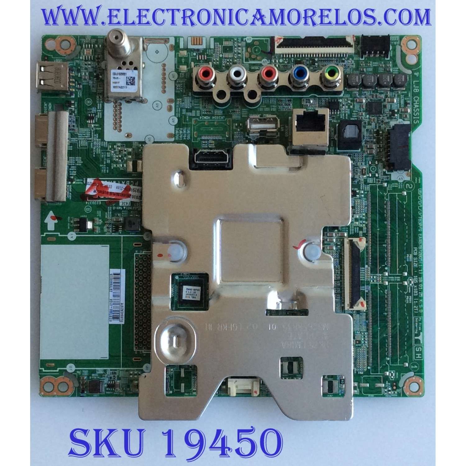 MAIN / LG / EBT65533205 /  EAX67872805(1.1) / PANEL  NC750DQE-AAGR1 / MODELO 75UK6190PUB.BUSWLOR