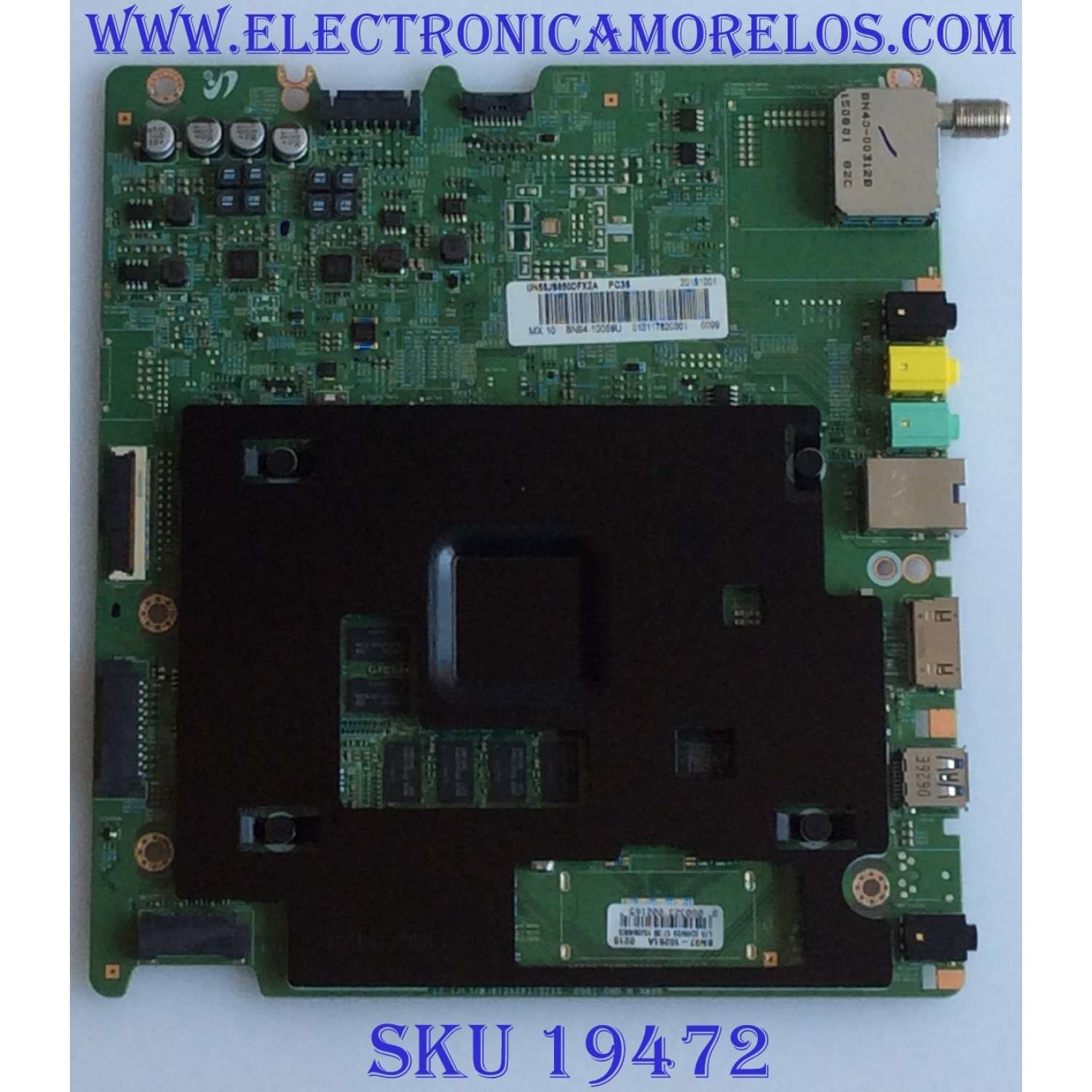 MAIN / SAMSUNG / BN94-10059U / BN97-10261A / BN41-02356C / PARTES SUSTITUTAS BN94-09118A / MODELO UN55JS850DFXZA TH01