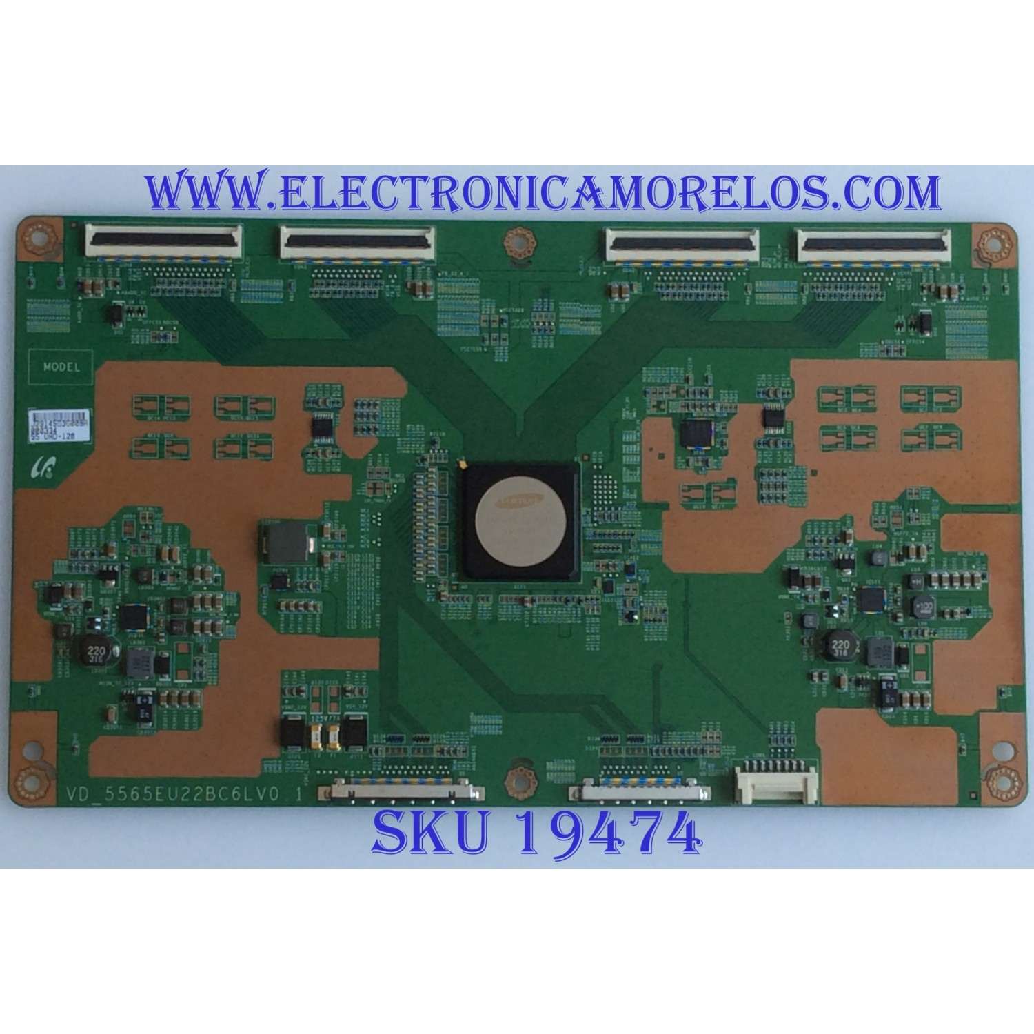 T-CON / SAMSUNG / LJ94-29145D / BN96-29198A / VD_5565EU22BC6LV0.1 / MODELO UN55F9000AFXZA TS01