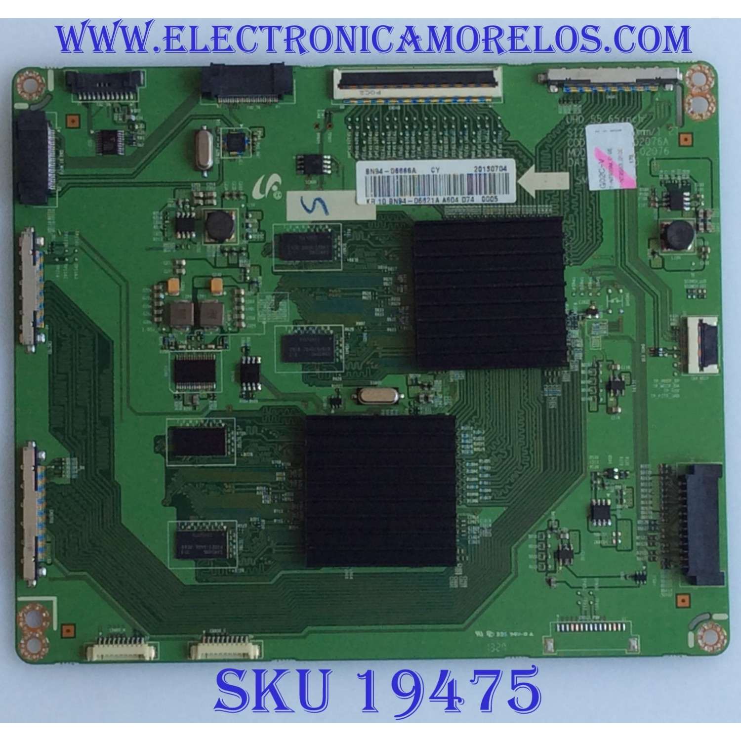 T-CON / SAMSUNG / BN94-06666A / BN94-06621A / BN41-02076A / MODELO UE55F9000ST