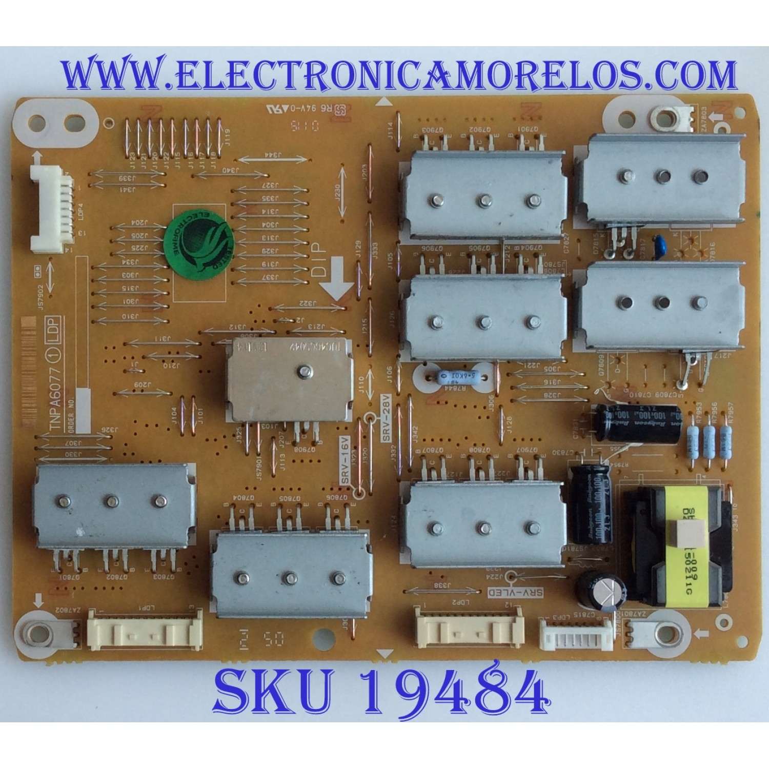 LED DRIVER / PANASONIC / TNPA6077 1 LDP / TXNLDP1GVVB AC / MODELO TX-50CX802B