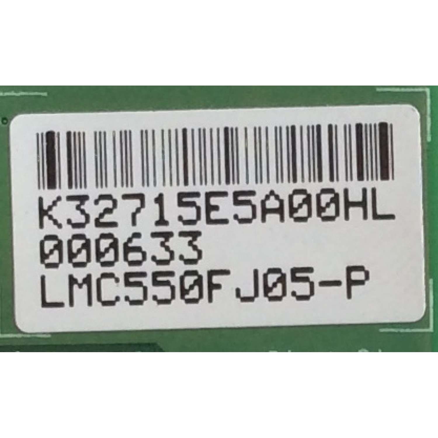 T-CON / PANASONIC / K32715E / 15YA2FU13TSTLTG2_V0.1 / PANEL LMC550FJ05-P / MODELO TX-55CE720 - Imagen 2