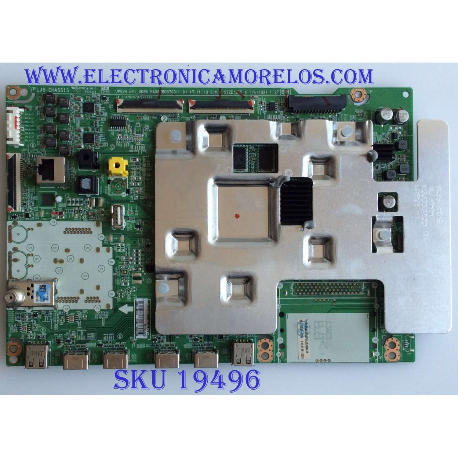 MAIN / LG / EBT65112503 / EAX67868703 / PANEL HC65000B-SLUA1 / MODELO 65SK9000PUA.BUSWLJR