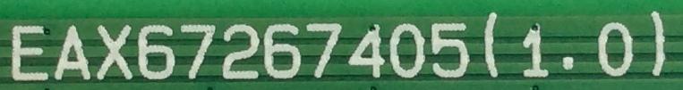 MAIN / LG / EBT64559810 / EAX67267405(1.0) / 7NEBT000-00KK / PANEL NC490DUE ABEX1 / MODELO 49LJ510M-UB BUSGLOR - Imagen 2