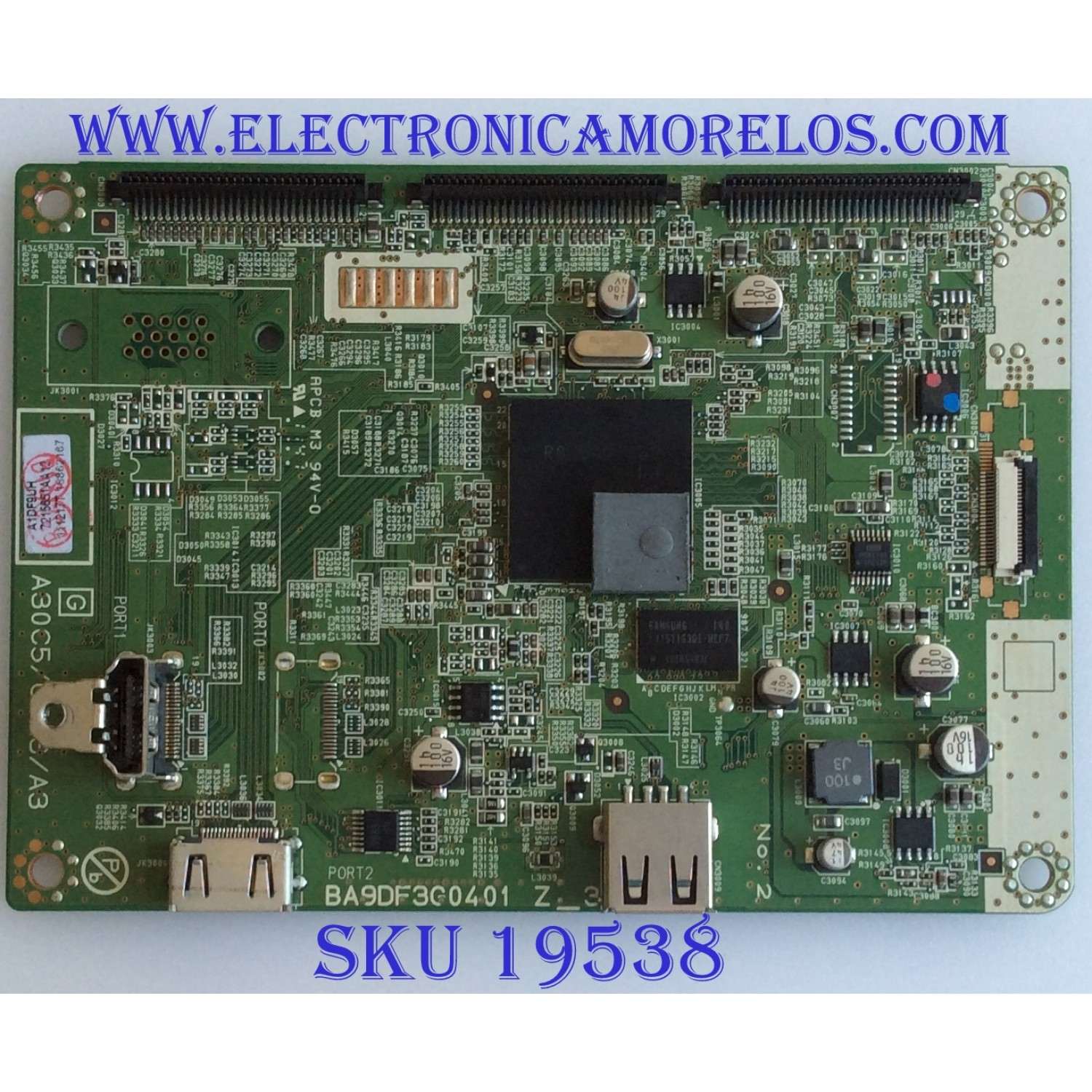MAIN / FUNAI / A1DF9UH / BA9DF3G0401 / PANEL UH32MXA / UH32MXH / MODELO 32MD311B/F7