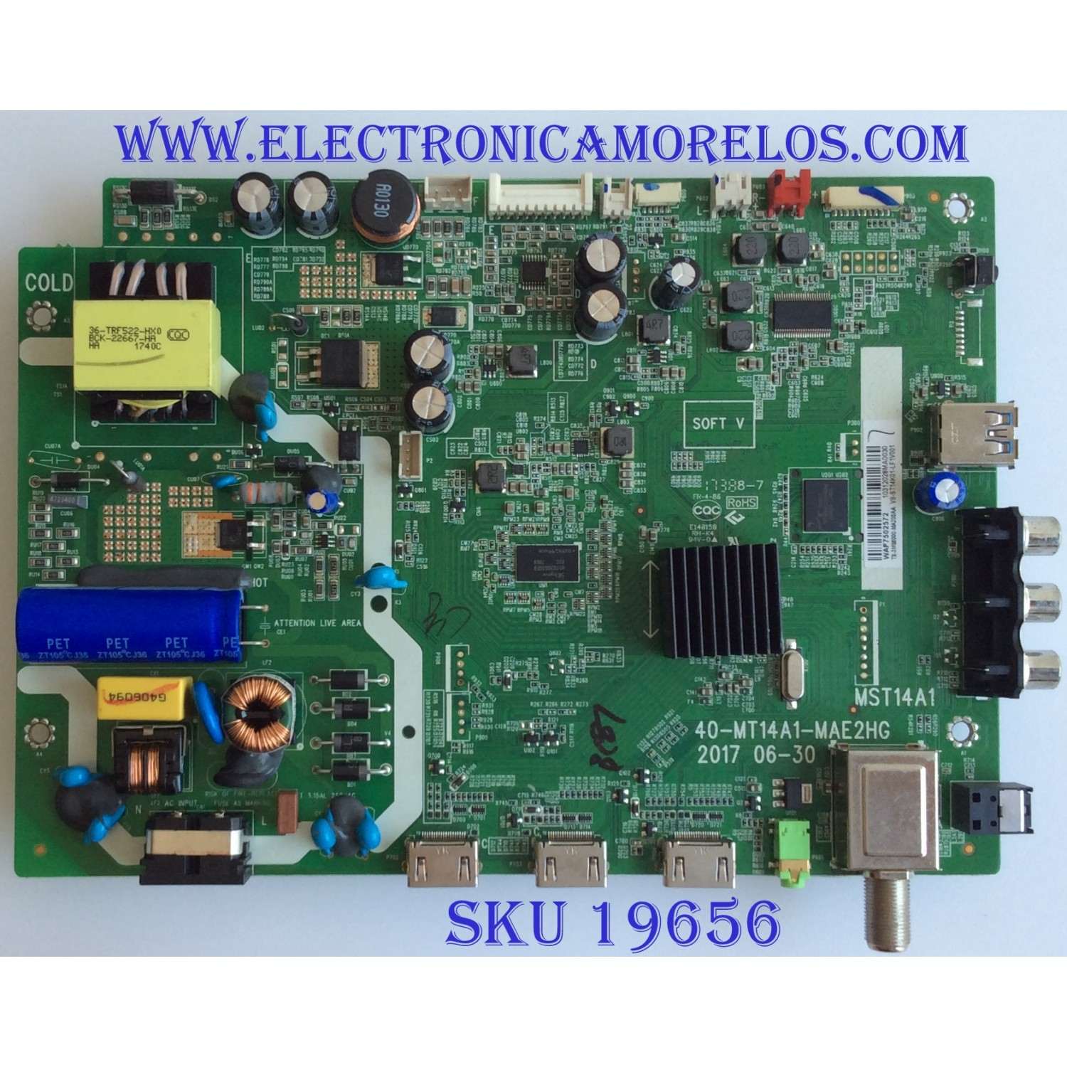 MAIN / INSIGNIA / T8-3MS600-MA200AA / 40-MT14A1-MAE2HG / V8ST14K01-LF1V001 / PANEL T8-32DR310-LPMX4 / MODELO NS-32DR310NA17