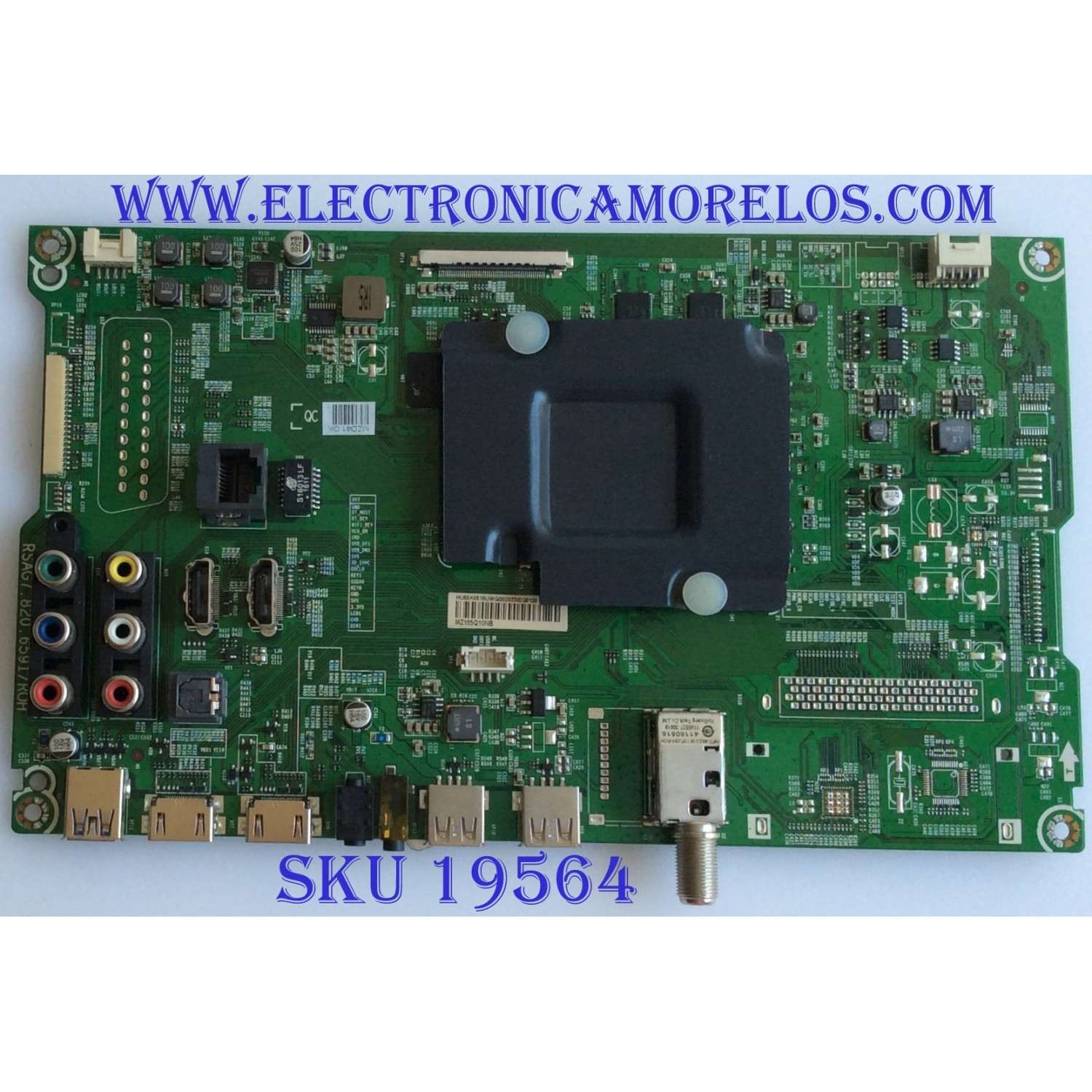 MAIN / SHARP / 202033 / HU55K5510UWG / RSAG7.820.6591/ROH / PANEL HE550IU-B2/T1/52/GM/ROH / MODELO LC-55N620CU