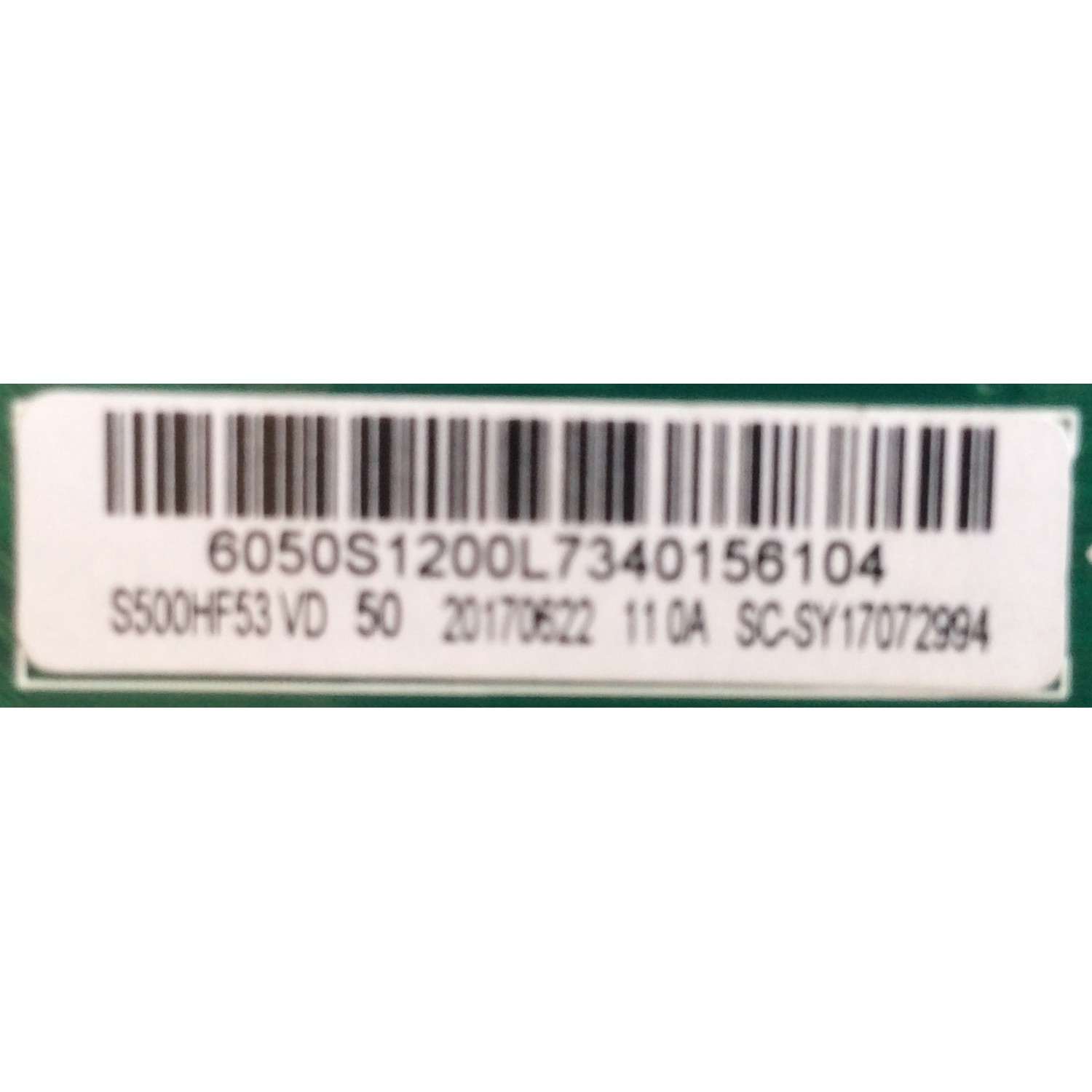 MAIN / FUENTE / (COMBO) / INSIGNIA / 6050S1200 / TP.MS3393T.PC79 / 6050S1200L / PANEL S500HF53 / MODELO NS-50D510NA17 - Imagen 2