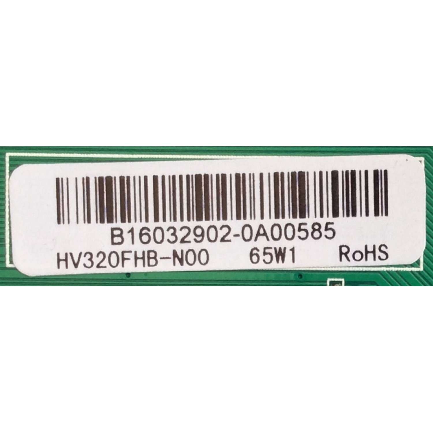 MAIN / FUENTE / (COMBO) / SCEPTRE / B16032902 / TP.MS3393.P712 / CN32HB820 / PANEL HV320FHB-N00 / MODELO X32 VER:BMNV93CB - Imagen 2