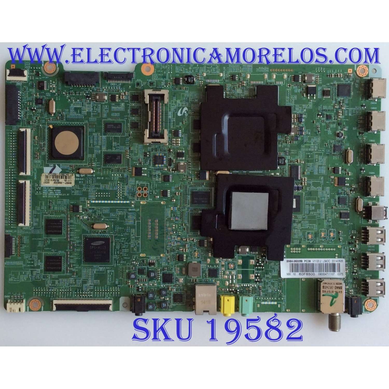 MAIN / SAMSUNG / BN94-06205B / BN97-06633F / BN41-01998A / PANEL'S S60FH-YE02 / S60FH-YB05 / MODELO PN60F8500AFXZA US01