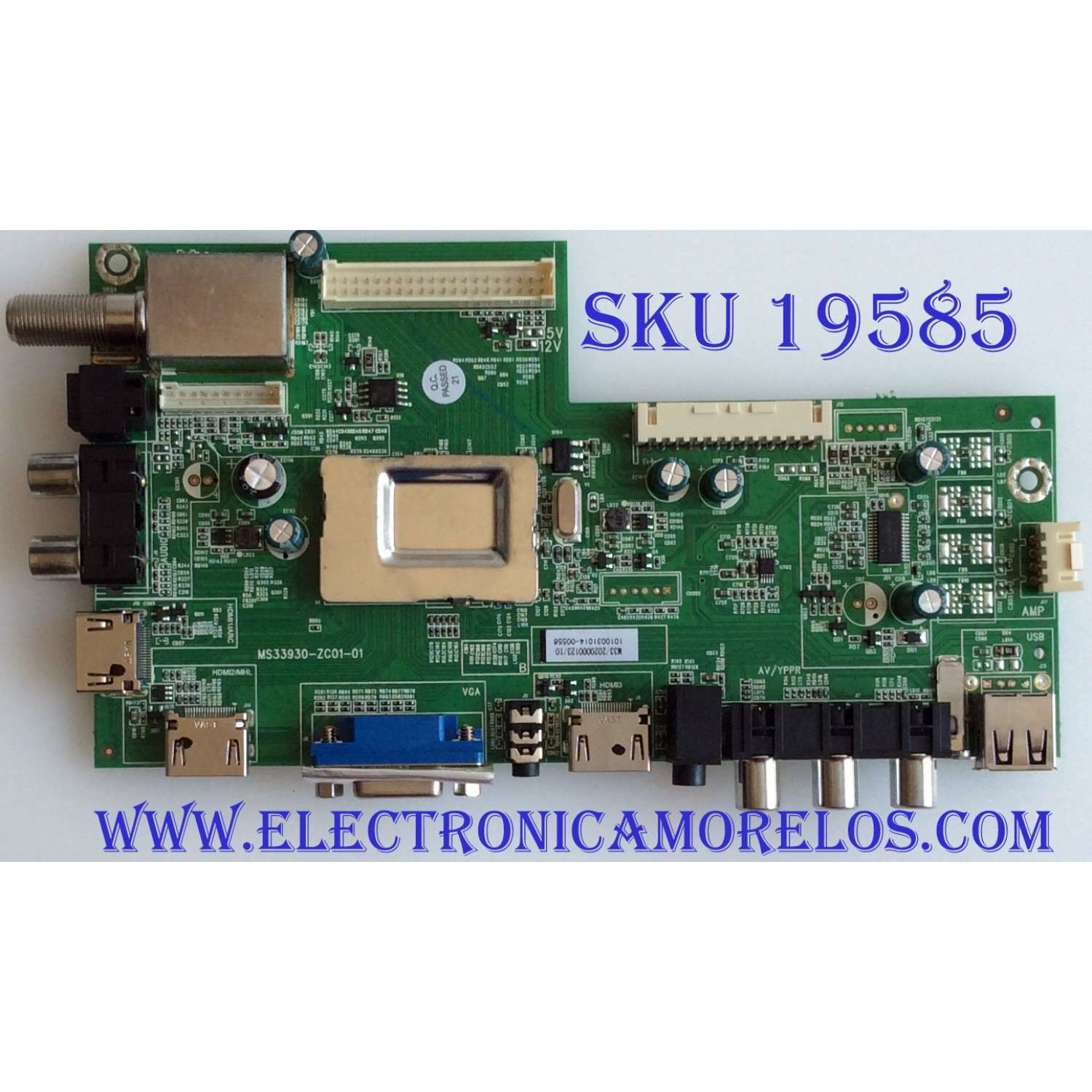 MAIN / ELEMENT /1010031014 / MS33930-ZC01-01 / 515C33930M33-1 / PANEL LSC400HM10 / MODELO ELEFW408 LE-40G36Y