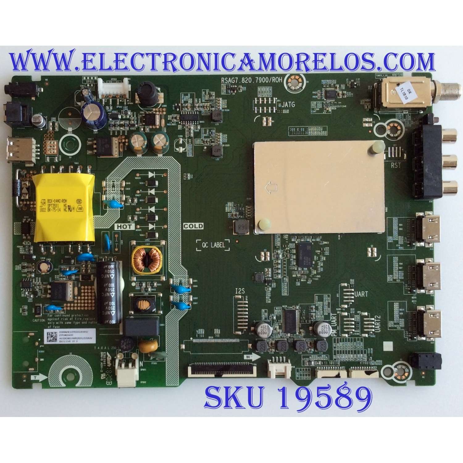 MAIN / SHARP / 233668 / RSAG7.820.7900/ROH / 221820 / HU32K2601HWR / PANEL HD315K2H81-B1\S2\BBY\GM\ROH / MODELO LC-32LB591U