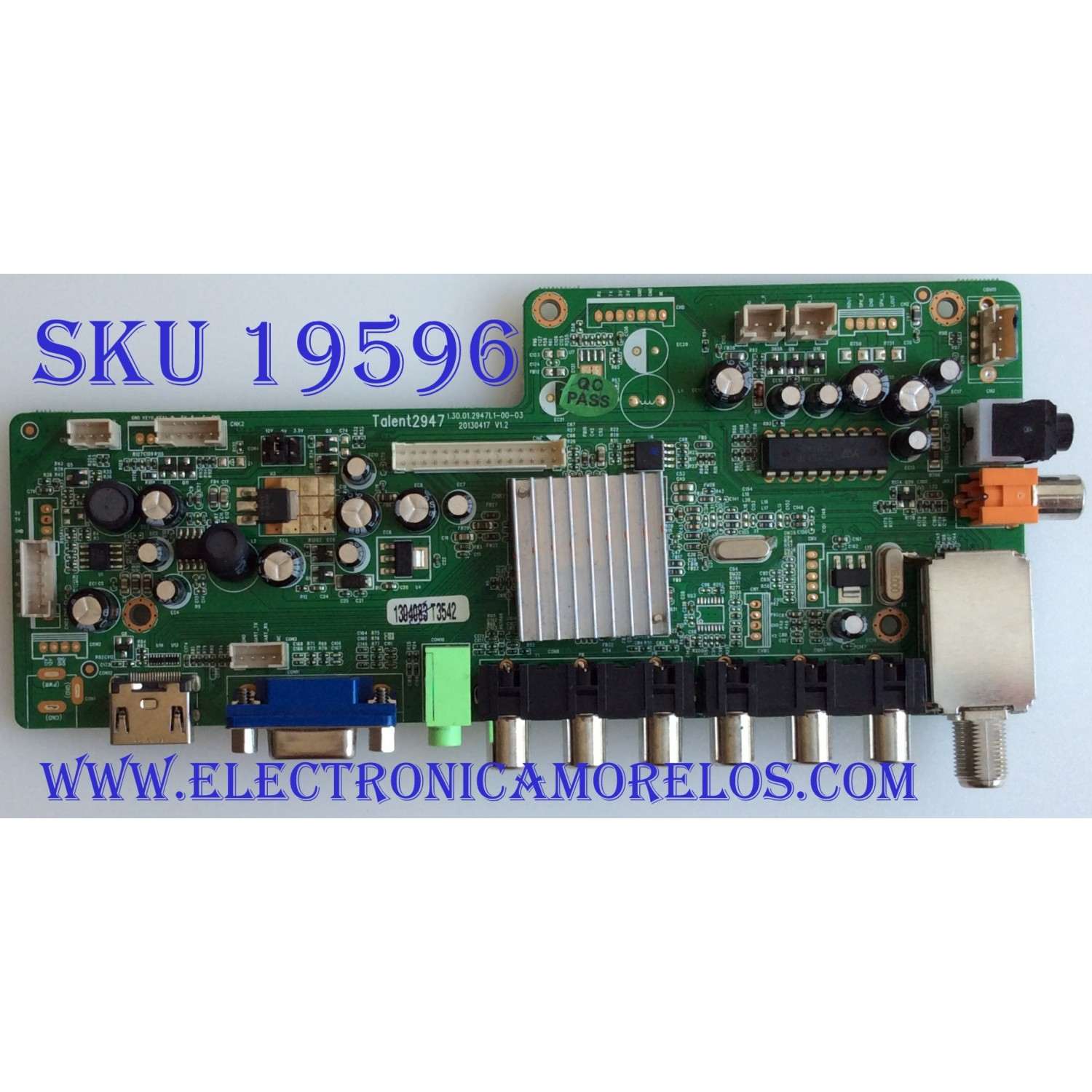 MAIN / POLAROID / RT2947L1-00-00 / TL1306104 / 1.30.01.2947L1-00-05 / TL1308120 / MODELO TDAC-02212