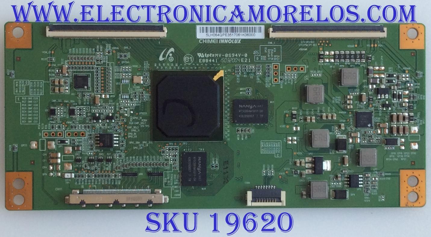 T-CON / VIZIO / 5LH064QPE / STV2P0LTP1 0E1 / 