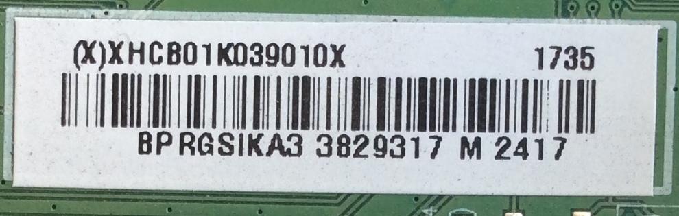 MAIN / INSIGNIA / 756TXHCB01K039 / 715G8501-M01-B00-005T / (X)XHCB01K039010X / PANEL TPT430U3 -QVN03.U REV:S0B0A / MODELO NS-43DR620NA18 - Imagen 2