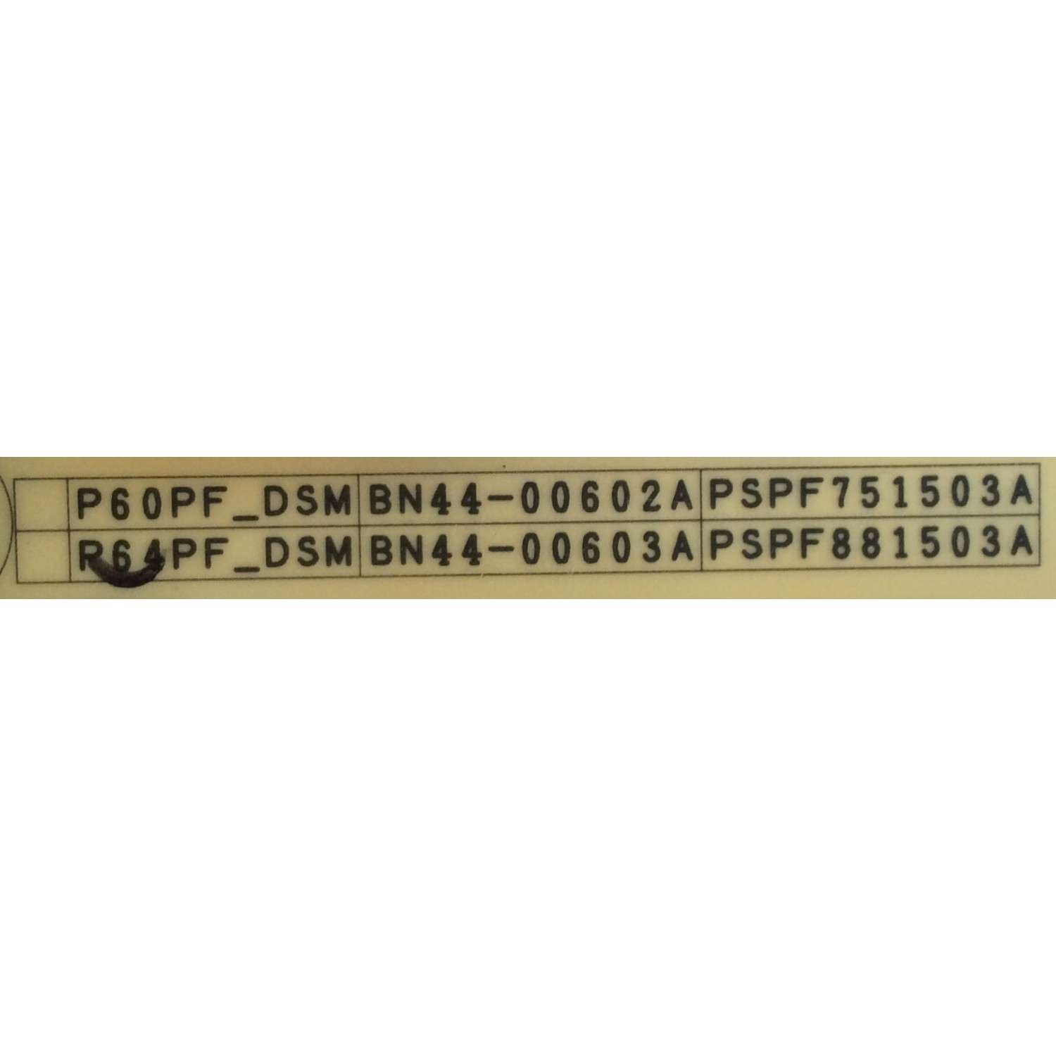 FUENTE DE PODER / SAMSUNG / BN44-00603A / P64PF_DSM / PSPF881503A / BN4400603A / PANEL'S S64FH-YE02 / S64FH-YB04 / MODELO PN64F8500AFXZA US01 - Imagen 2