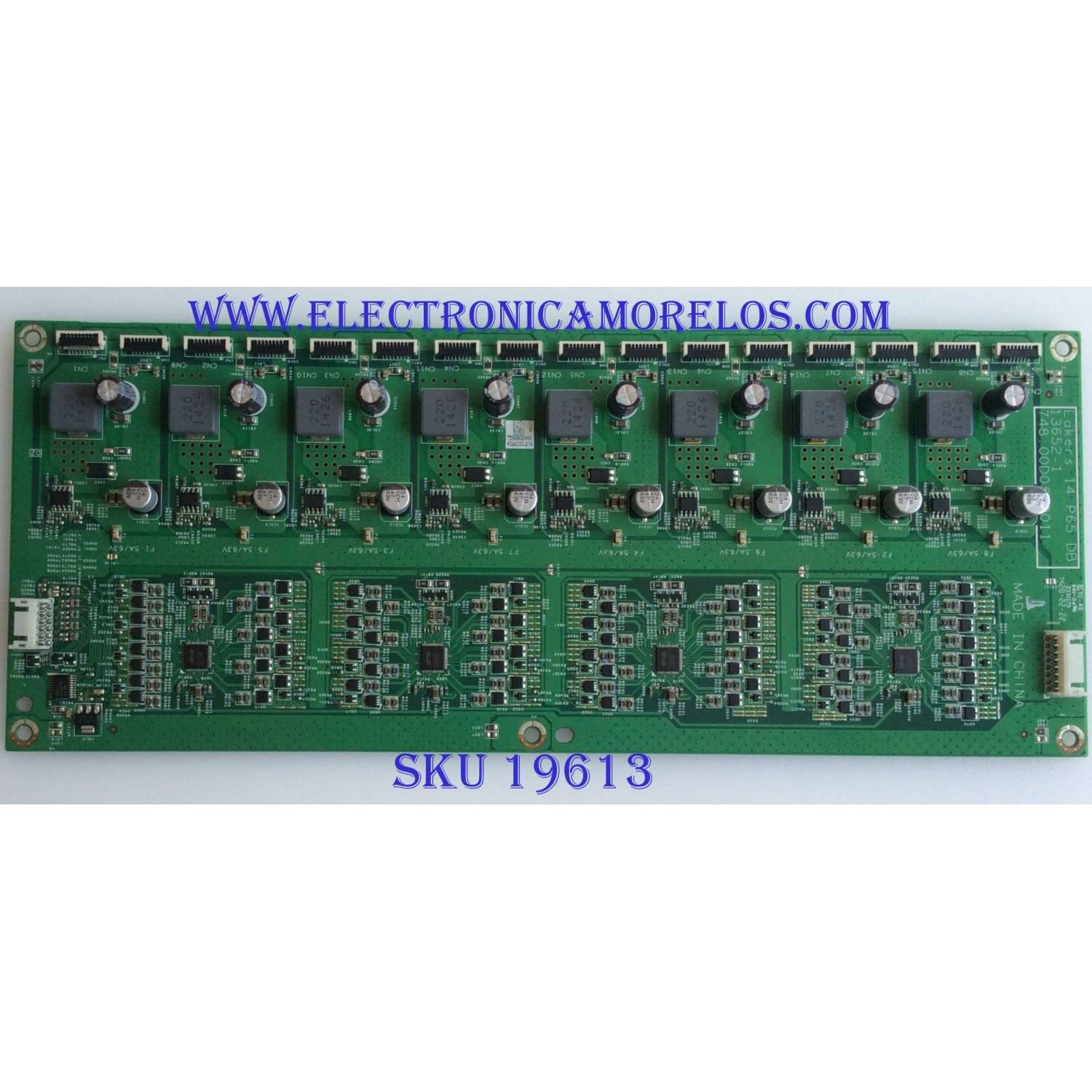 LED DRIVER / 748.00D05.0011 / 13652-1 / PANEL T650QVF04.0 / PARTES SUSTITUTAS KIT-P652UI-B2-K1 / MODELOS P652UI-B2 LWJARJAR / P652UI-B2 LWZARJAQ