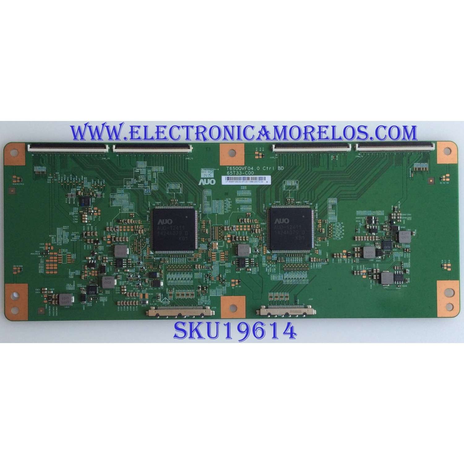 T-CON / VIZIO / 55.65T33.C02 / T650QVF04.0 CTRL BD, 65T33-C00 / 5565T33C02 / PARTES SUSTITUTAS KIT-P652UI-B2-K1 / PANEL T650QVF04.0 / MODELOS P652UI-B2 LWJARJAR / P652UI-B2 LWZARJAQ