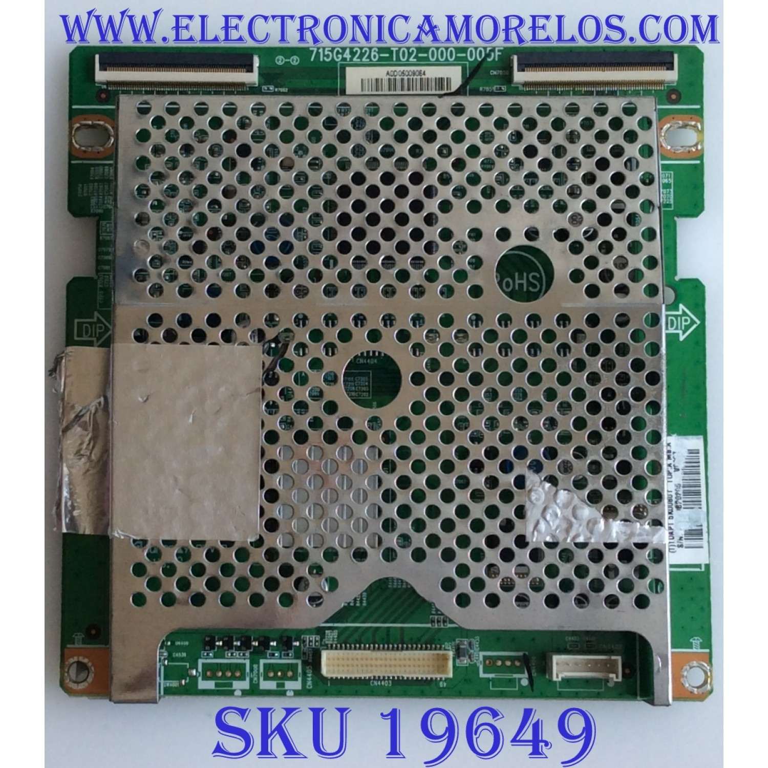 TARJETA PC / VIZIO / CBPFTQAPT5K00801 / (T)TQAPT5K00801 / 715G4226-T02-000-005F / PANEL LC420WUH-SCA1 / MODELO E421VA