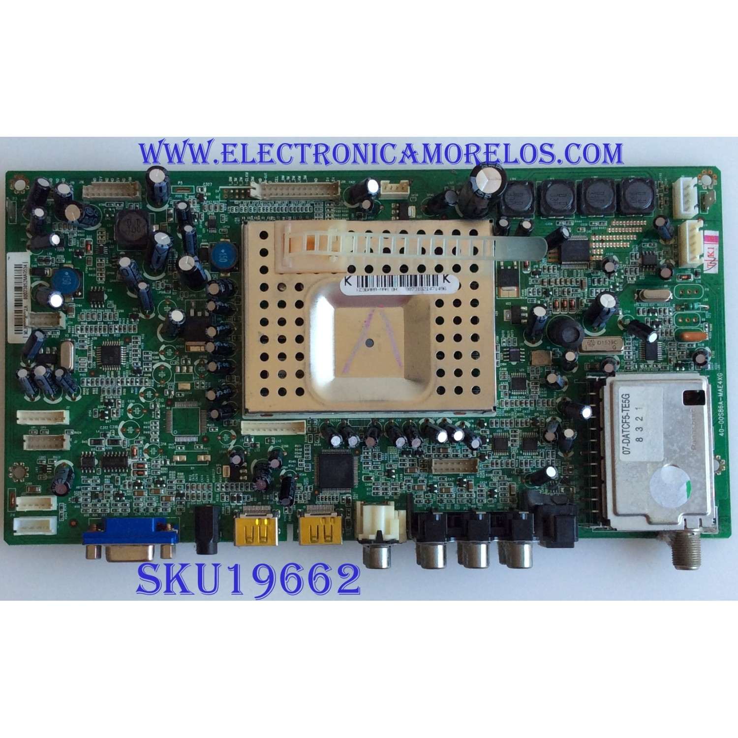 MAIN / RCA / MLN800022A / 40-00S86A-MAE4XG / KE98ARA-MAN / MODELO L40HD33DYX12