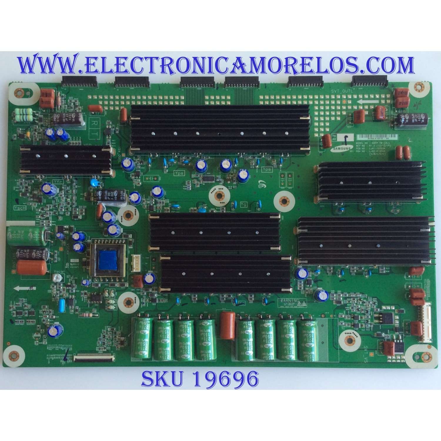 Y-SUS / SAMSUNG / BN96-25207A / LJ41-10323A / LJ92-01950A / MODELO PN60F8500AFXZA US01