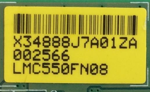 T-CON / LJ94-34888J / 15Y_GU11BPCMTA4V0.1 / PANEL LCM550FN08 / MODELO E4SFT5517 K7G5M - Imagen 2