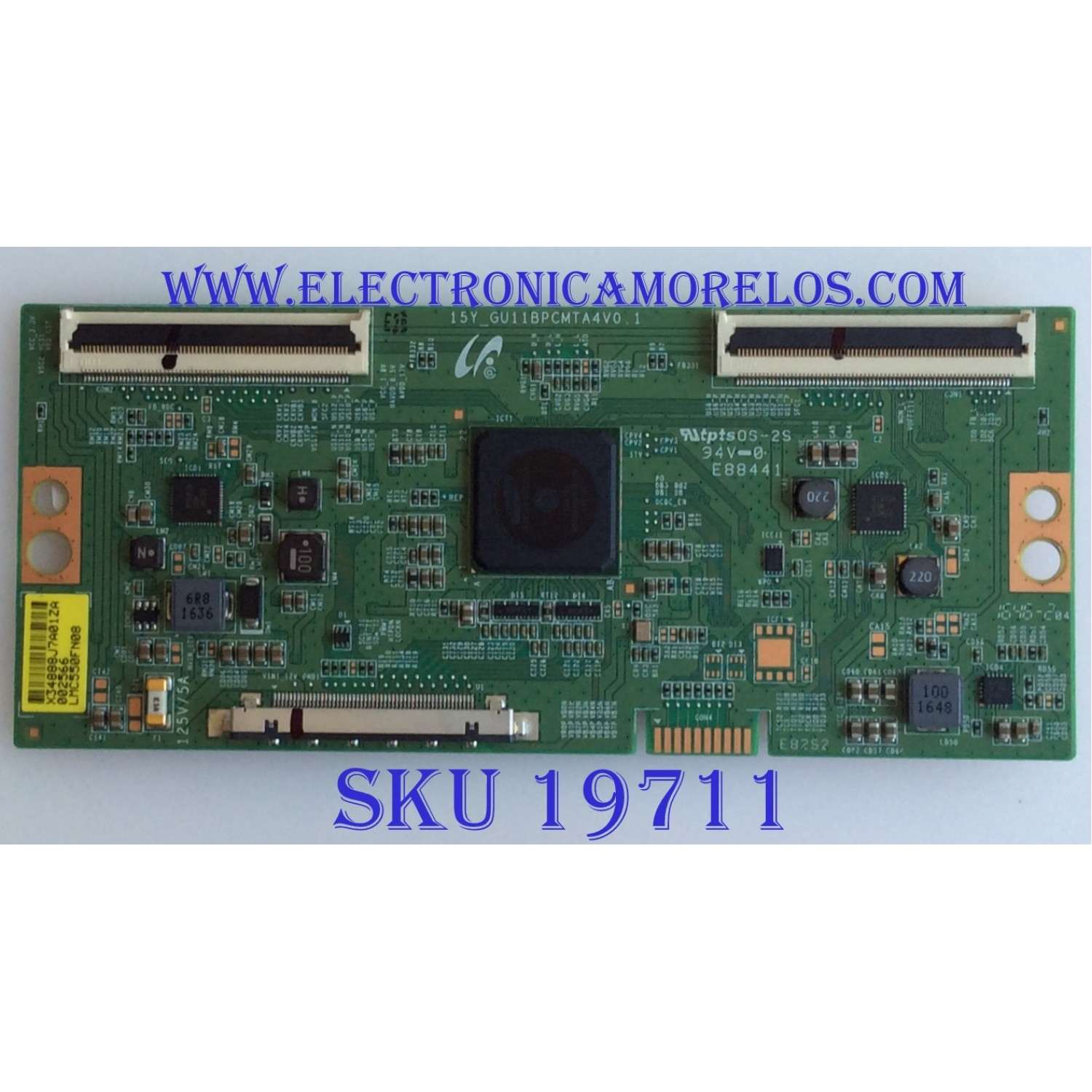 T-CON / LJ94-34888J / 15Y_GU11BPCMTA4V0.1 / PANEL LCM550FN08 / MODELO E4SFT5517 K7G5M