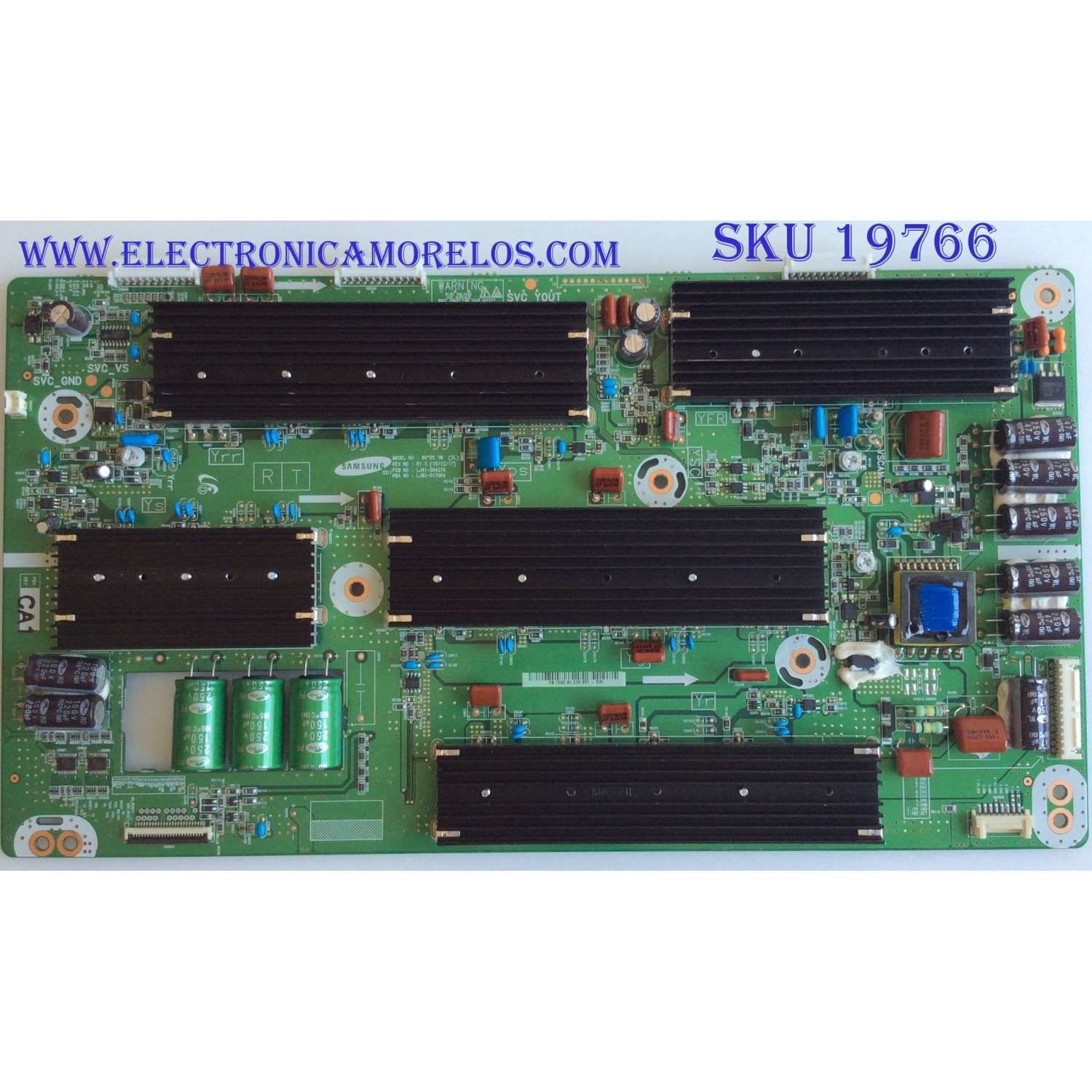 Y-SUS / SAMSUNG / BN96-22014A / LJ41-09427A / LJ92-01766C / 766C / PANEL'S S51FH-YD02 / S51FH-YB02 / MODELOS PS51E8090GSXZG / PS51E8000GRXXP / PS51E8000GRXXT /(MAS MODELOS EN DISCRIPCIÓN)
