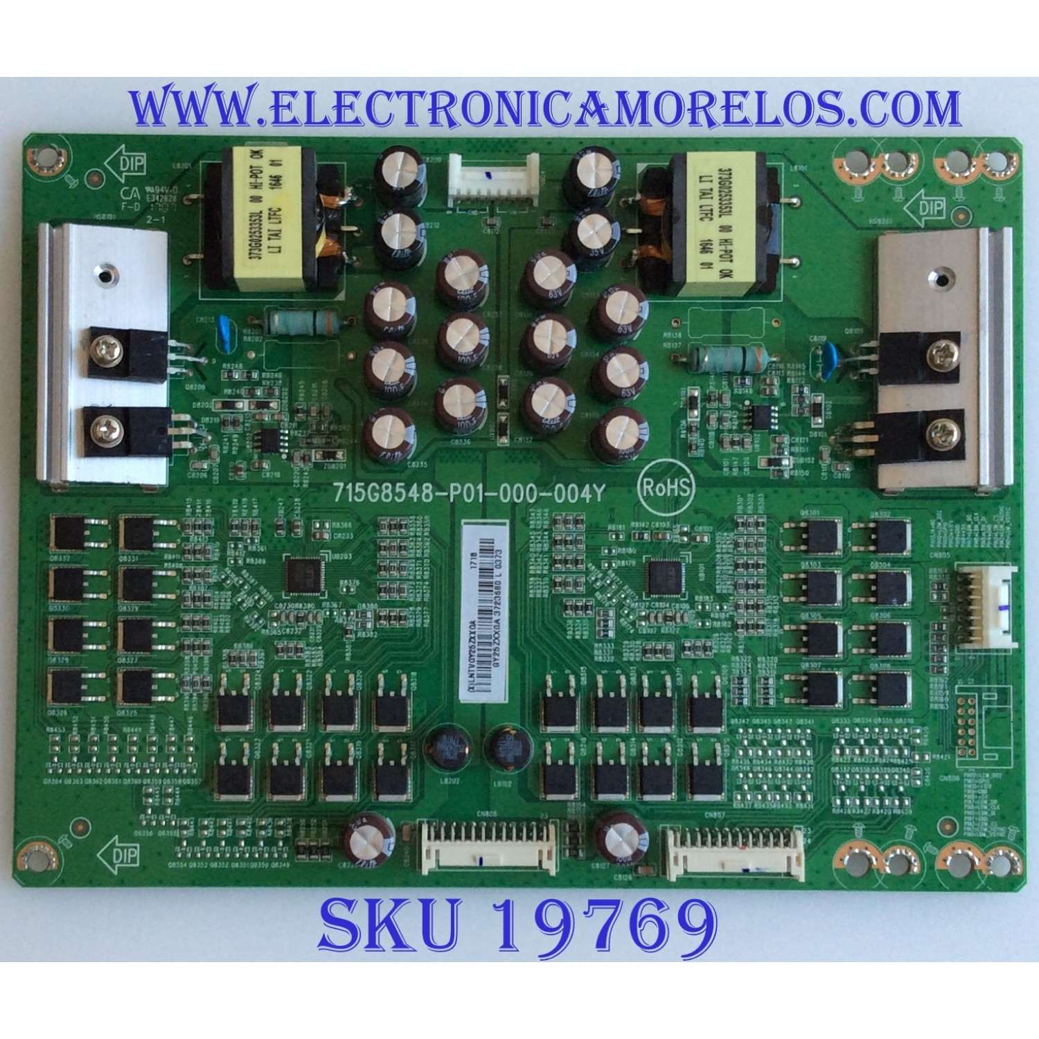 LED DRIVER / LNTVGY25ZXXGA / 715G8548-P01-000-004Y / (X)LNTVGY25ZXXGA / PANEL TPT500U1-QVN03.U REV:S001L / MODELO M50-E1 LTYWVTKT / LTMWVYAT
