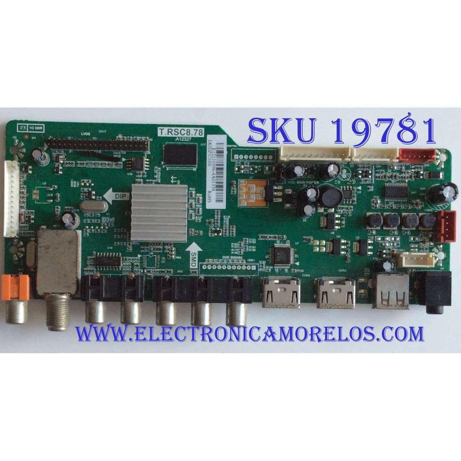MAIN / RCA /  46RE010C878LNA0-C1 / T.RSC8.78 / RE010C878LNA0 / PANEL LSC460HJ02-QYE / MODELO  LED46C45RQ
