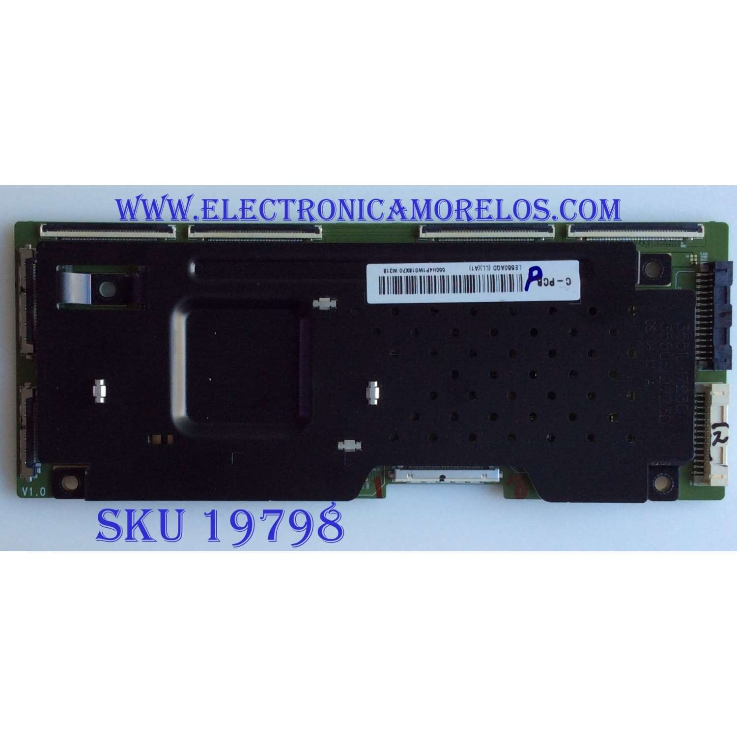 T-CON / LG / 3551L-1723D / 3550S-2723D / PANEL LE550AQD  / MODELO OLED55E8PUA.BUSWLJR