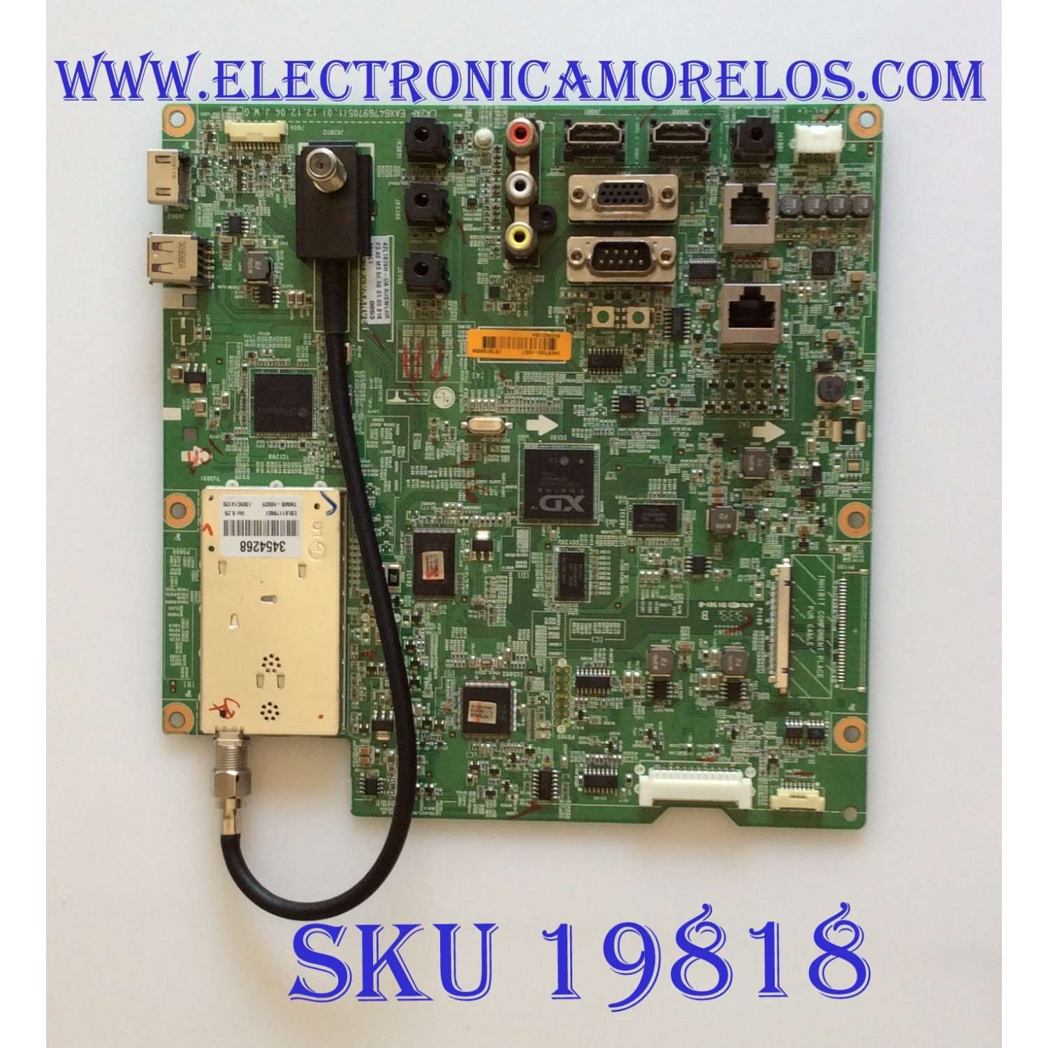 MAIN / LG / EBT62128304 / EAX64769705(1.0) / PANEL LC420EUE-(SE)(M4) / MODELO 42LT670H-UA AUSWLHR