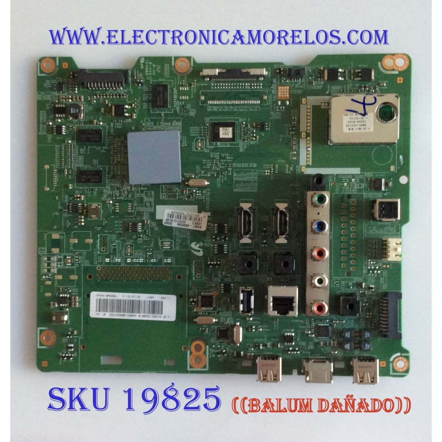 MAIN / SAMSUNG / BN94-05656J / BN97-06933A / BN41-018112A / PANEL LTJ550HW08-V / MODELO UN55ES6500FXZA TS01 / (NOTA  IMPORTANTE BALUM DAÑADO)