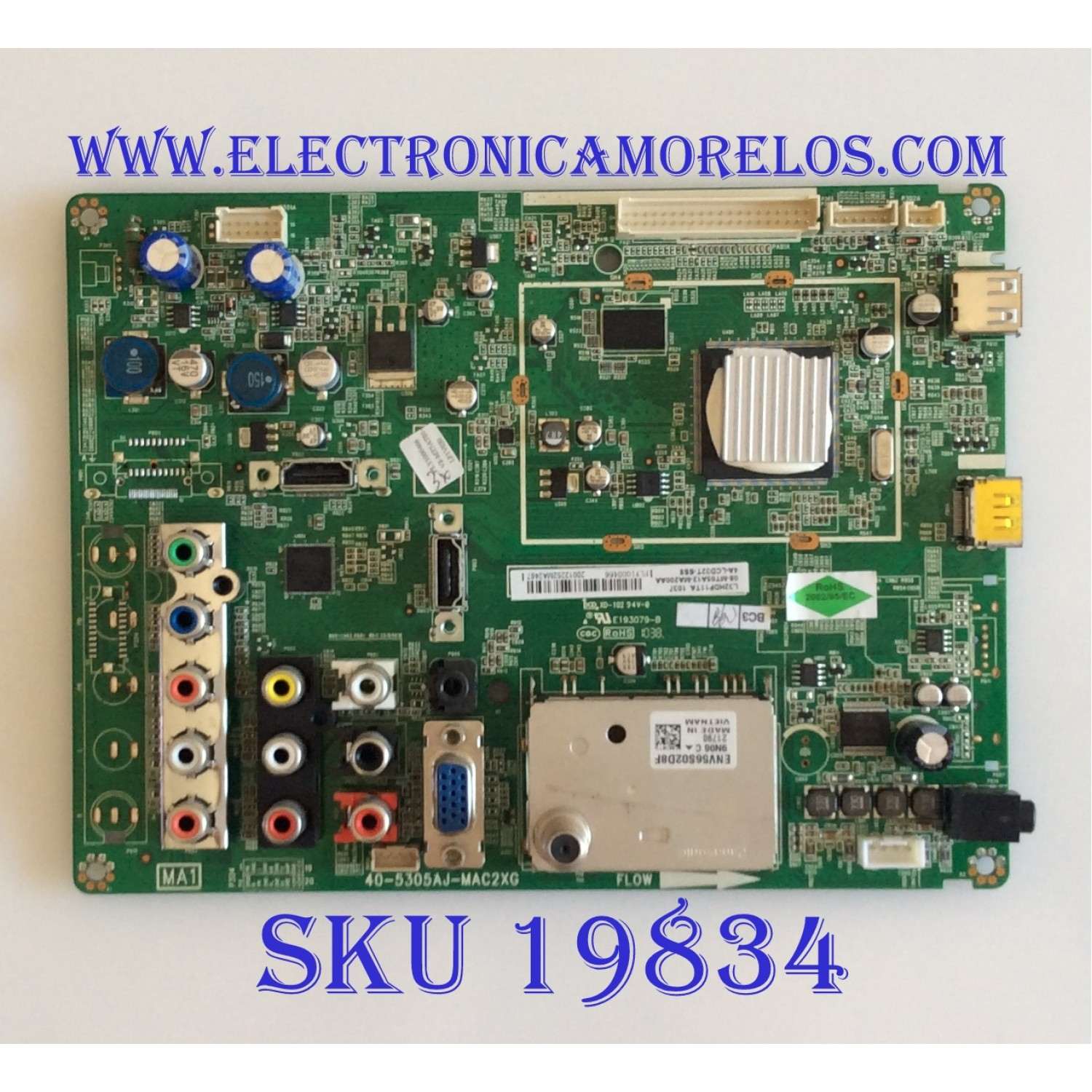 MAIN  TCL / 08-MT05A12-MA200AA / 4A-LCD32T / L32HDT11TA / 40-5305AJ-MAC2XG / MODELOS L32HDF11TATCAA / L32HDF11TATKAA