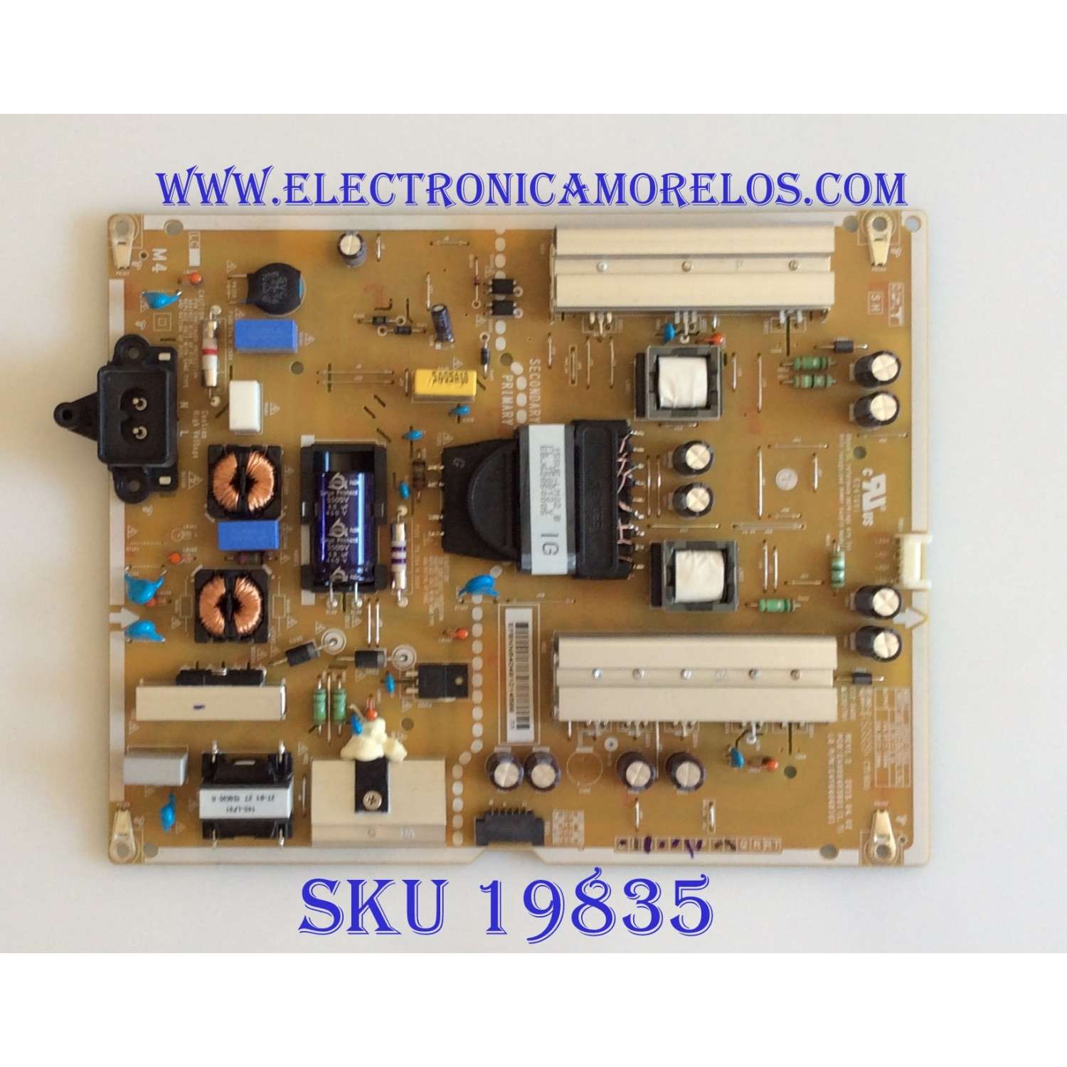 FUENTE DE PODER / LG / EAY64049101 / EAX66453801(1.7) / LGP43E-15UL2 / PANEL LC430EGE-FHM1 / MODELO 43UF6430-UB BUSYLJR