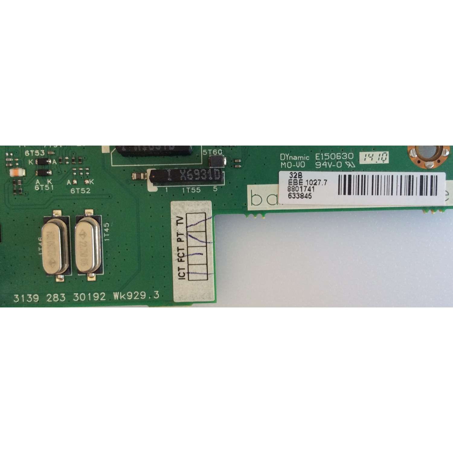 TUNER BOARD / PHILIPS / 313928801741 / 3139 283 30192 / 8801741 / PANEL'S LC420WUE (SB)(A1) / LC320WXE-SBA1 / MODELOS 42HFL5581L/27 / 26HFL5561V/27 / 32HFL5561D/27B / 26HFL5561L/27 - Imagen 2