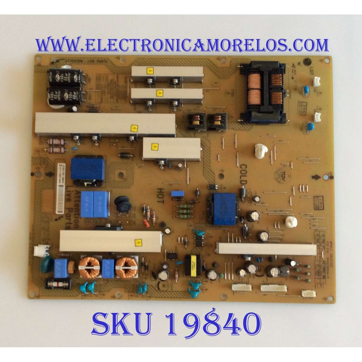 FUENTE DE PODER / PHILIPS / 272217100802 / 3PAGC10004A-R / PLHL-T828B / PANEL LC420WUE(SB)(A1) / MODELO 42HFL5581L/27 / 42HFL5581V/27 / 42HFL5581H/27