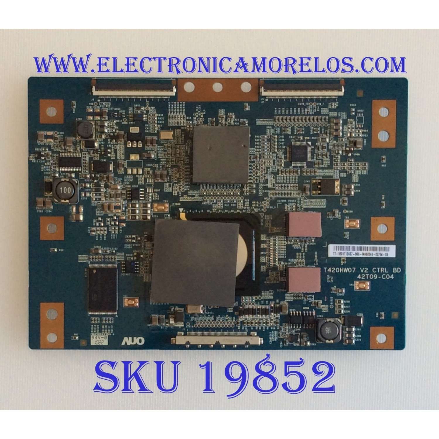 T-CON / INSIGNIA / 55.31T12.C07 / T420HW07 V2 / 42T09-C04 / PANEL'S T315JW05 V.2 / T315AW05 / MODELO NS-32E859A11