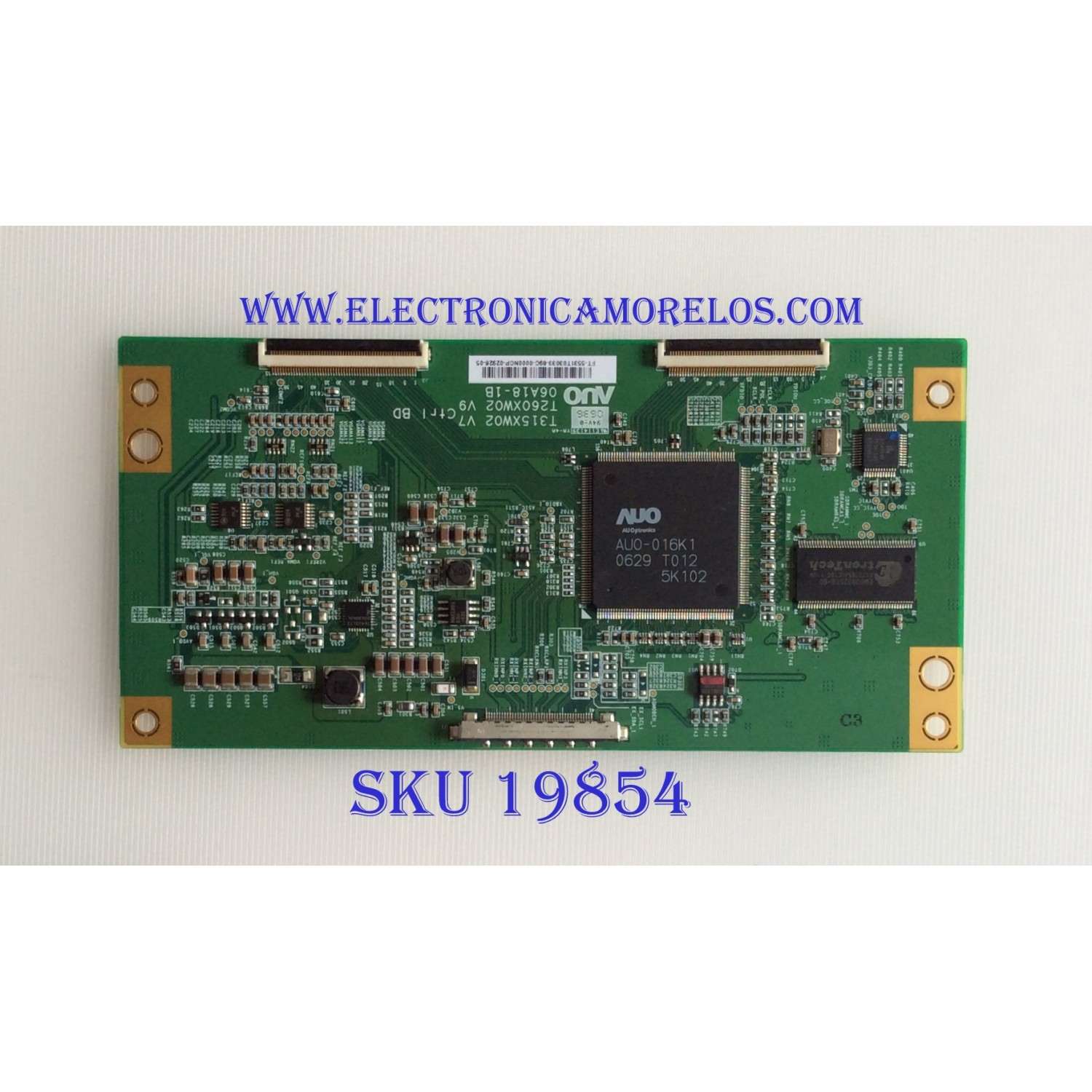 T-CON / SONY / AKAI / 55.31T03.033 / 06A18-1B / PANEL T315XW02 V.7 / AKAI  LCT32Z4ADP / LCT32Z5TAP / SONY KDL-32S2010 / KDL-32S2530