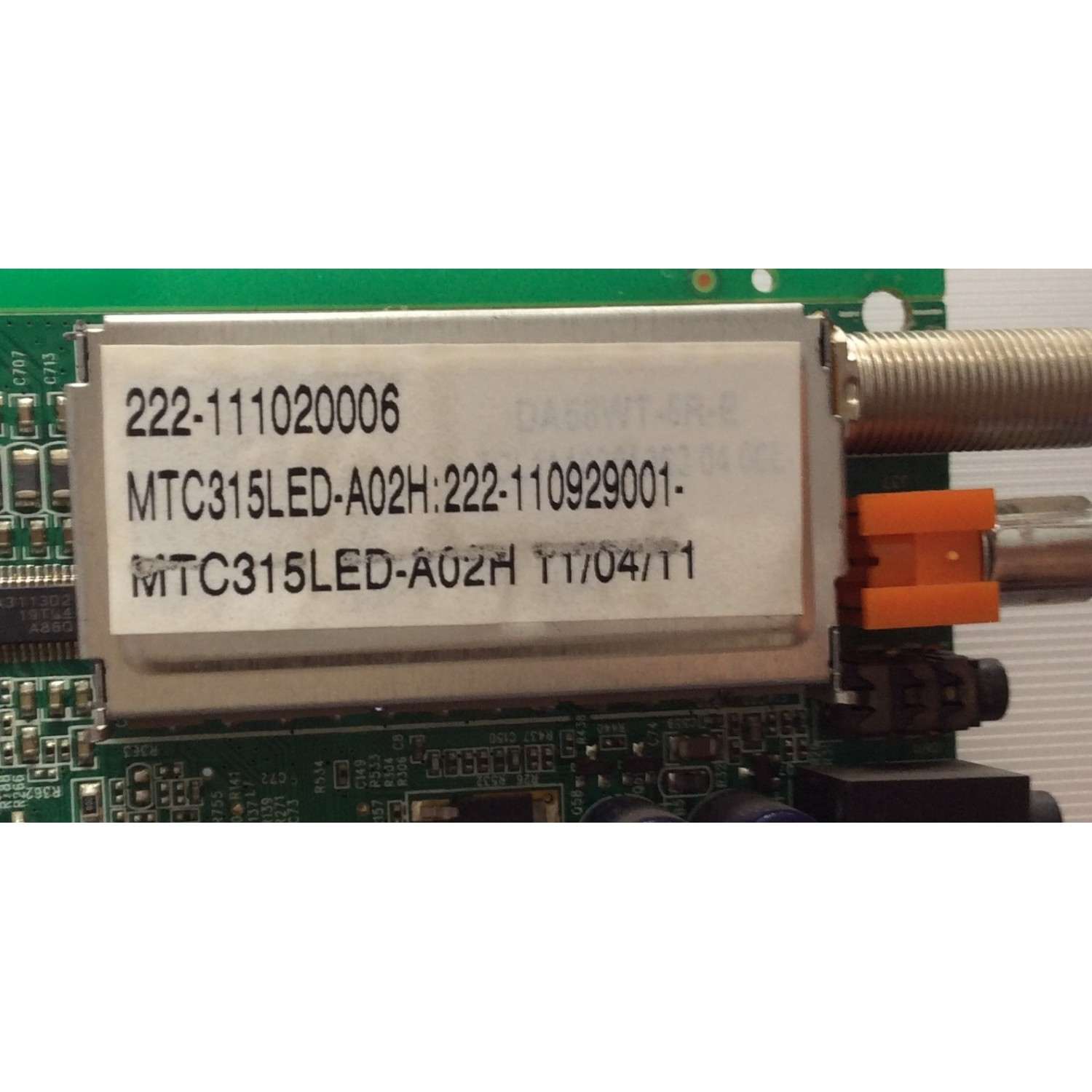 MAIN / WESTINGHOUSE / 222-111005001 / MSAV2601-ZC26-01(A) / 303C3207073 / 222-111020006 / PANEL T315XW04 V.8 / MODELO LD-3240 TW-63811-A032C - Imagen 3