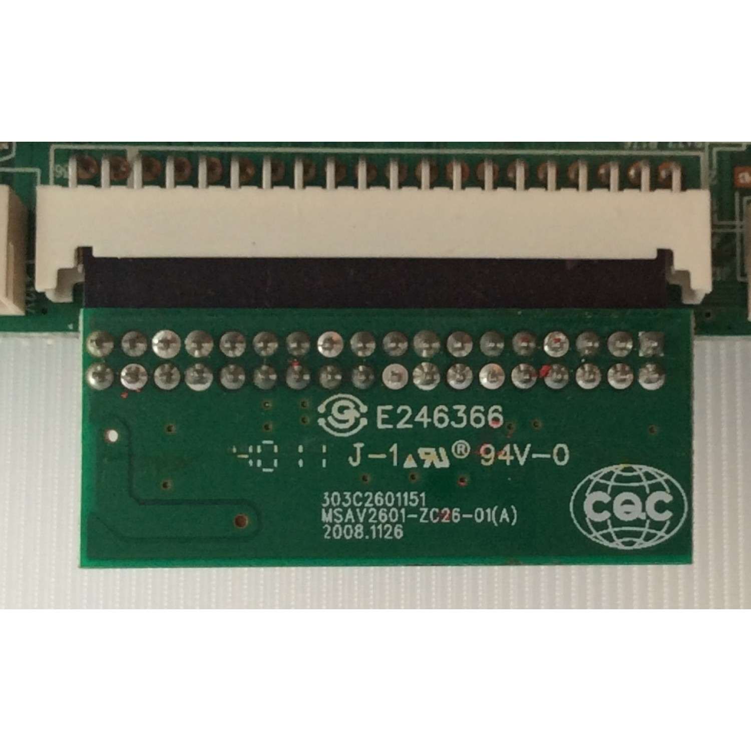 MAIN / WESTINGHOUSE / 222-111005001 / MSAV2601-ZC26-01(A) / 303C3207073 / 222-111020006 / PANEL T315XW04 V.8 / MODELO LD-3240 TW-63811-A032C - Imagen 2