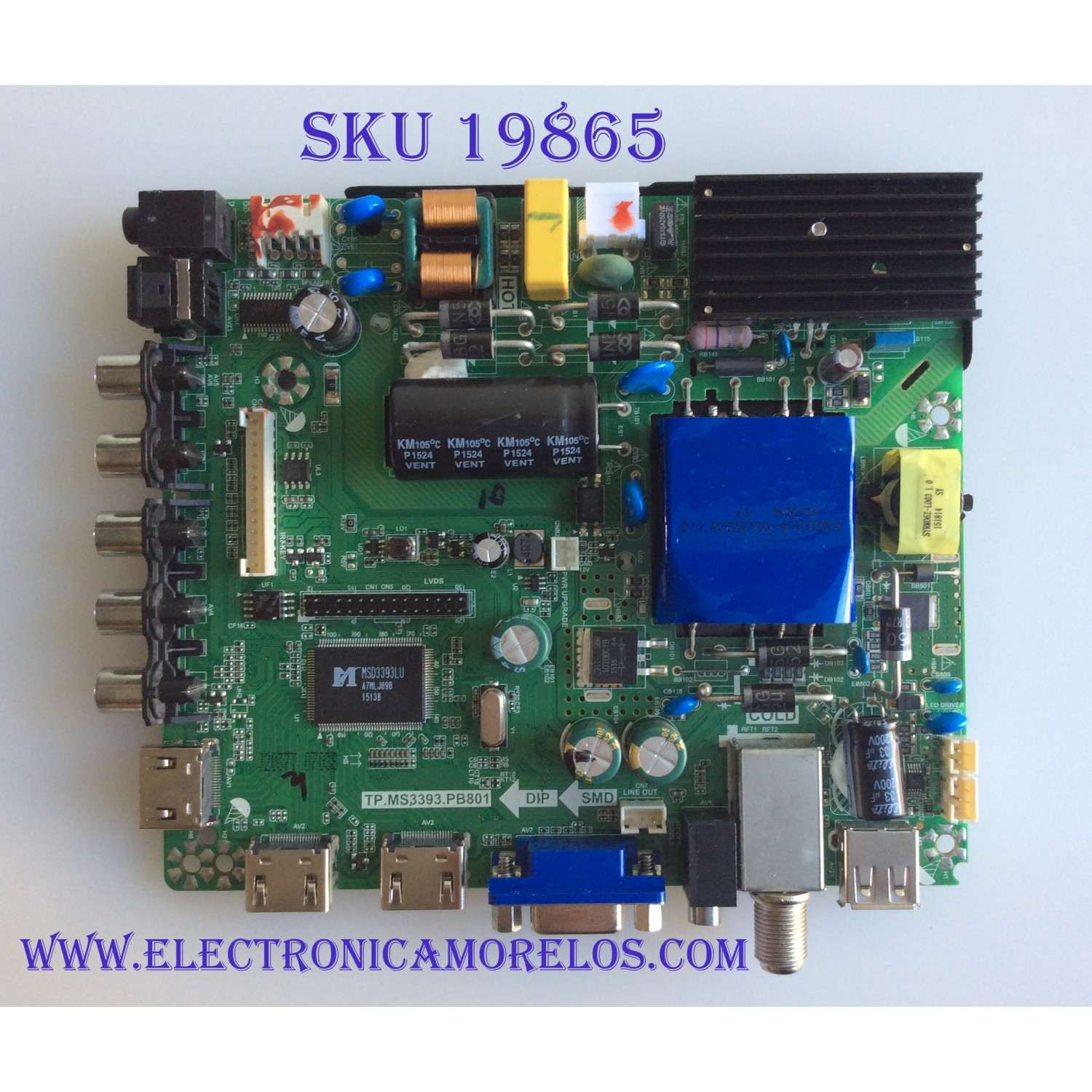 MAIN / FUENTE / (COMBO) / PIXEL K15062037 / PO150601745 / TP.MS3393.PB801 / PANEL CX400DLEDM / MODELO LE-4028