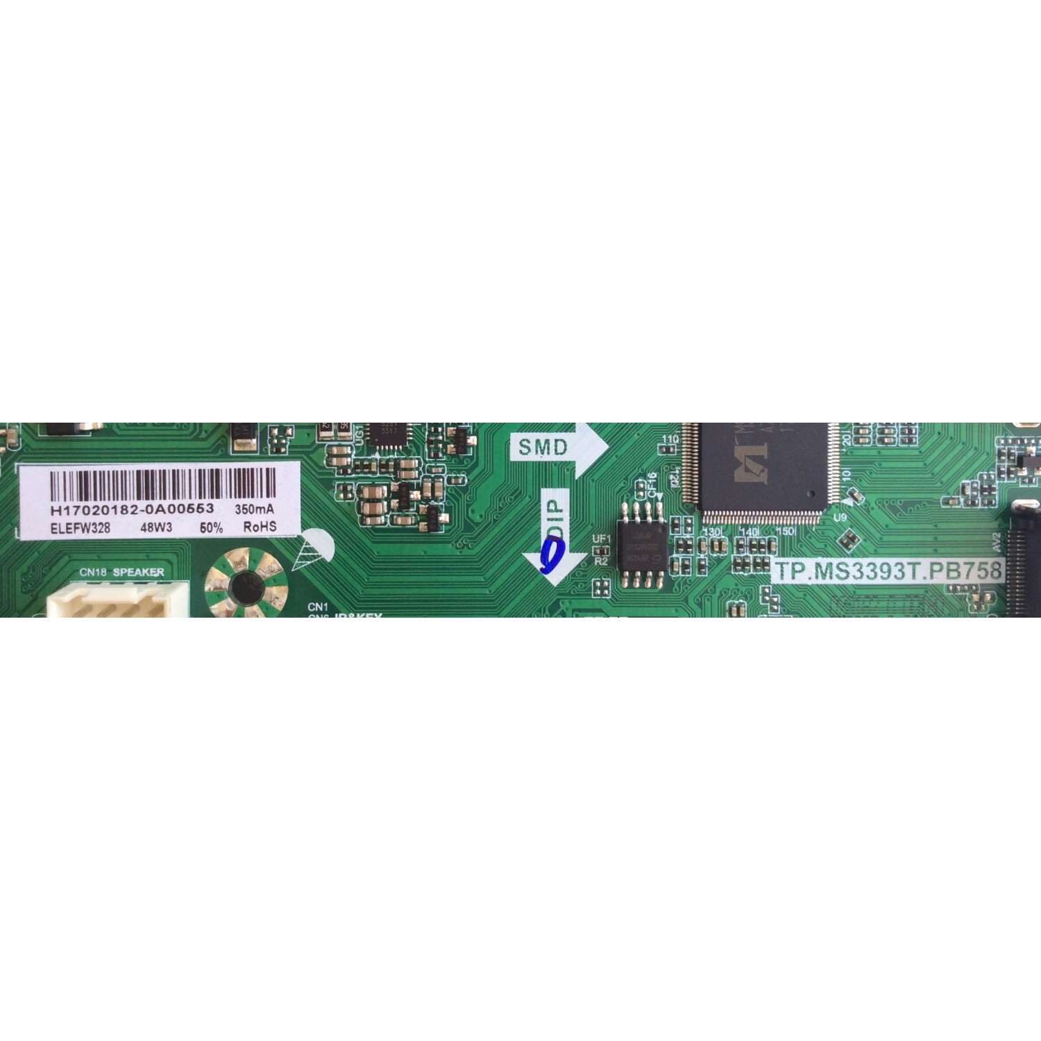 MAIN / FUENTE / (COMBO) / ELEMENT / H17020182  /H17020182-0A00553 / TP.MS3393T.PB758 / 3200282494 / PANEL BOEI320WX1-01 / MODELO ELEFW328  - Imagen 3