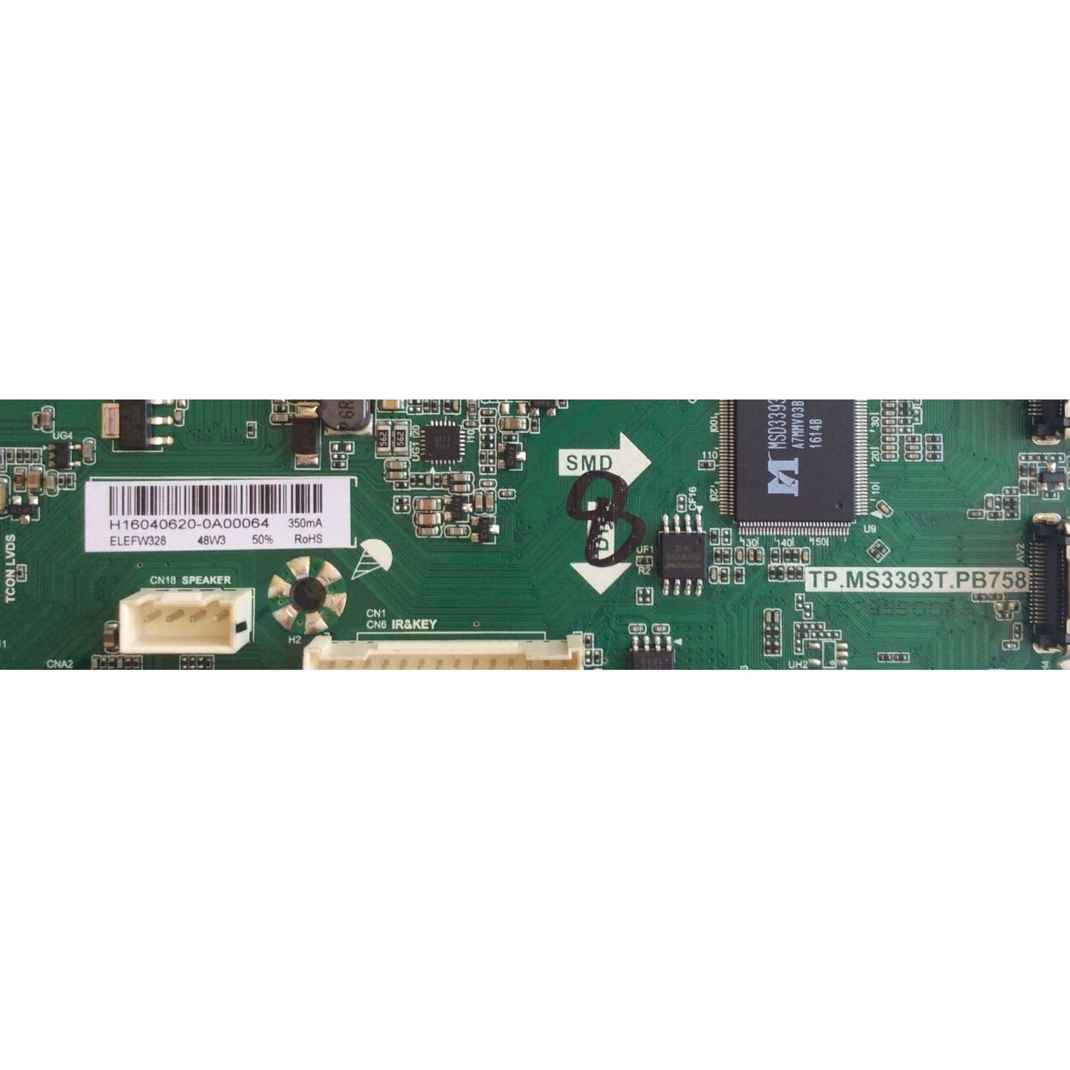 MAIN / FUENTE / (COMBO) / ELEMENT / H16040620 /H16040620-0A00064 / TP.MS3393T.PB758 / 320021012131005 / PANEL BOEI320WX1-01 / MODELO ELEFW328  - Imagen 3