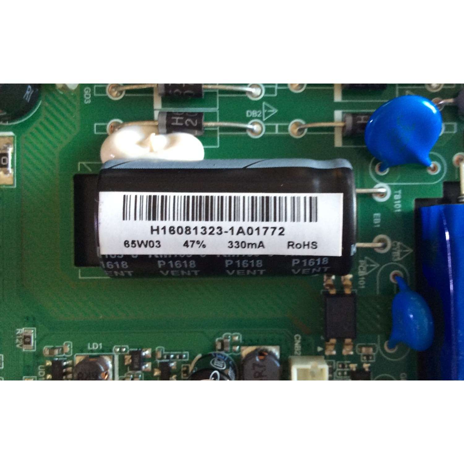 MAIN / FUENTE (COMBO) / ELEMENT H16081343 / TP.MS3393.PB801 / 34016550 / PANEL LC390T A2A / MODELO ELEFW328 - Imagen 4