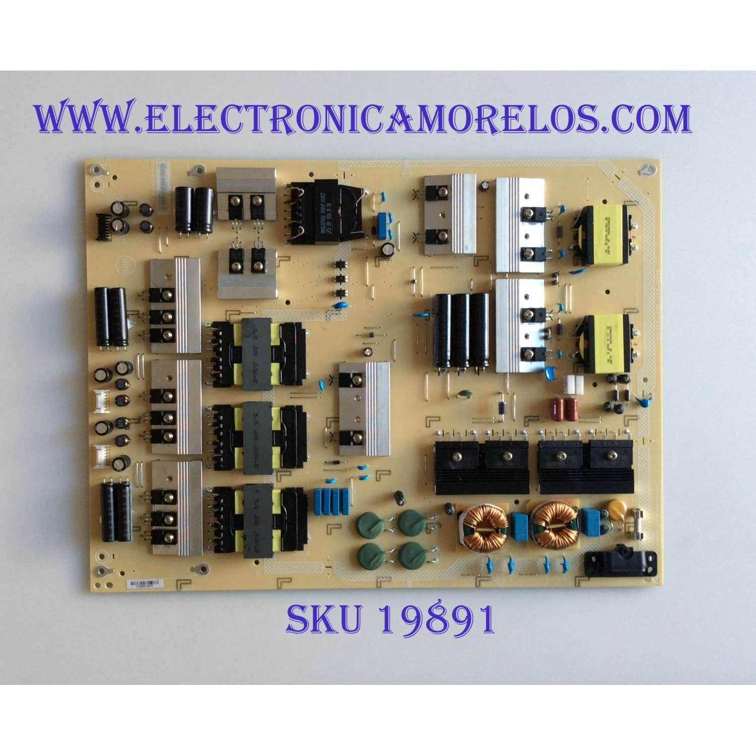 FUENTE DE PODER / VIZIO ADTVH1850AB8 / 715G9301-P02-000-003S / VH1850AB8 / PANEL T650QVF09.0 / MODELO PQ65-F1 LTMAXRLU